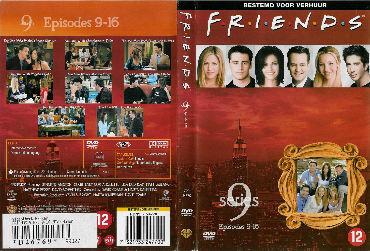Friends serie 9 box 2