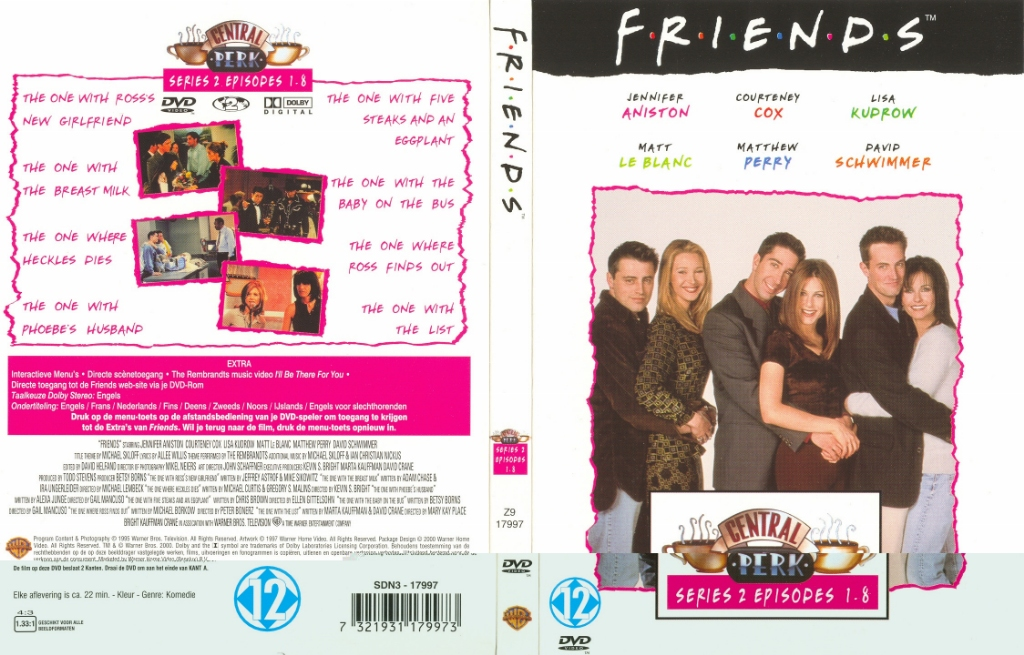 Friends serie 2 box 1