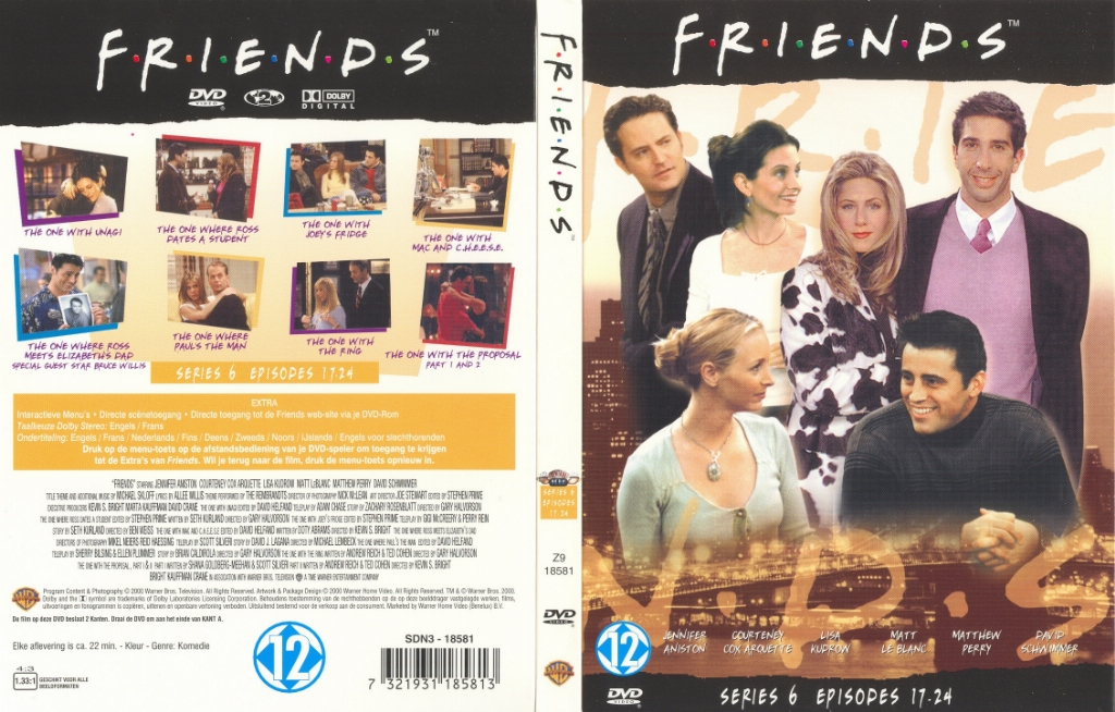 Friends serie 6 box 3