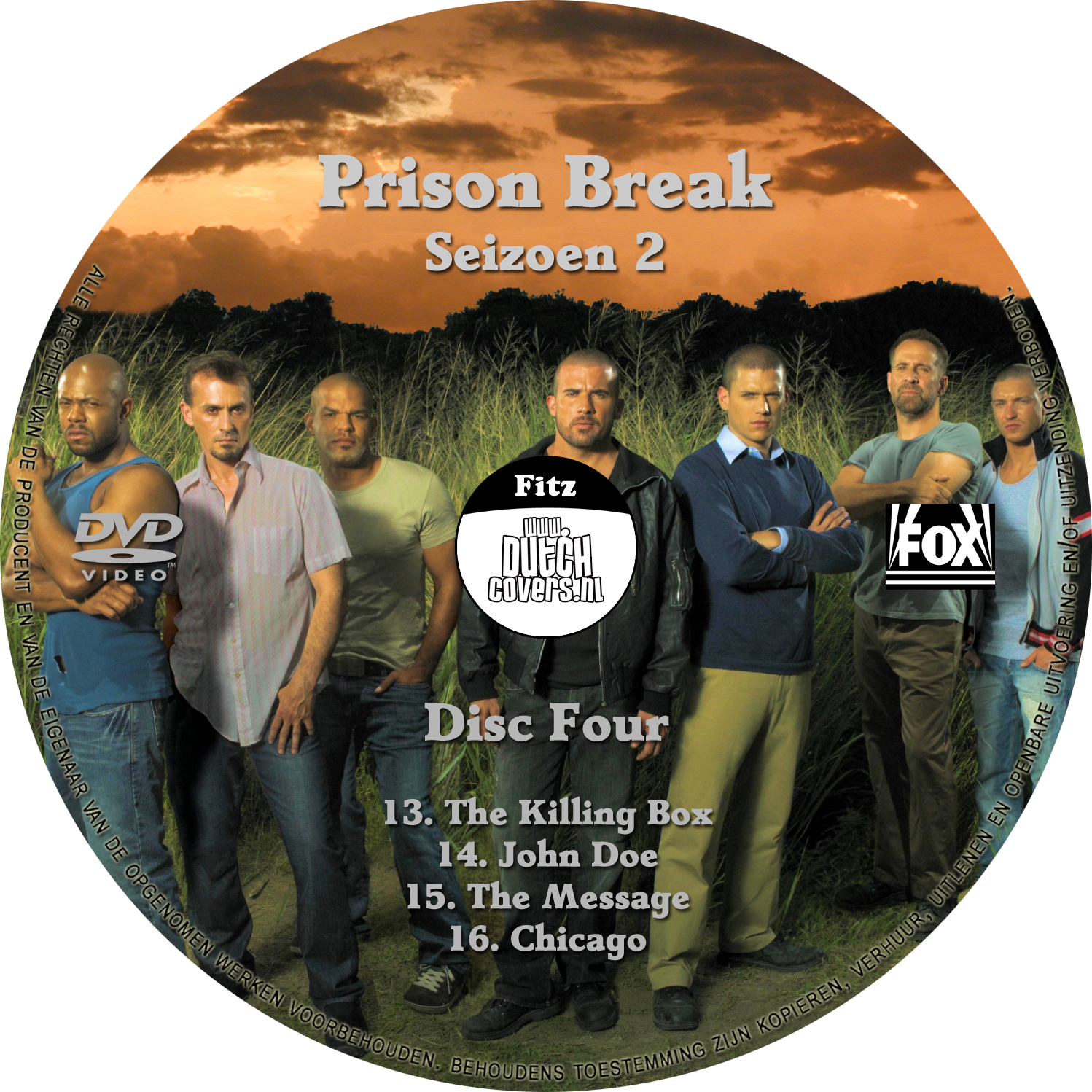 Prison Break Seizoen 2 DVD 4