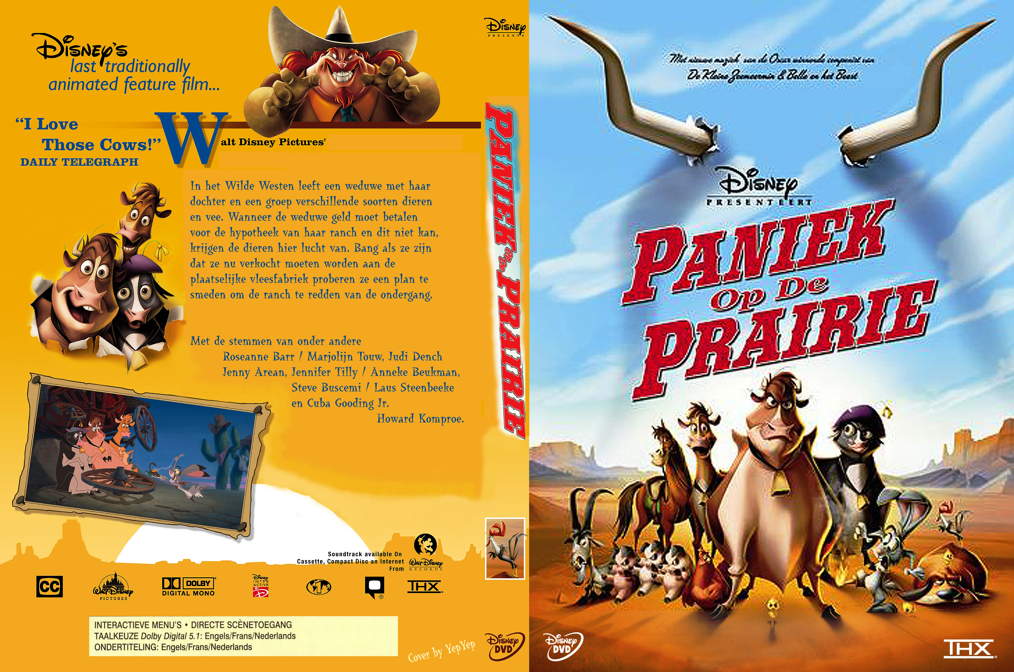 Disney Paniek Op De Prairie - Cover