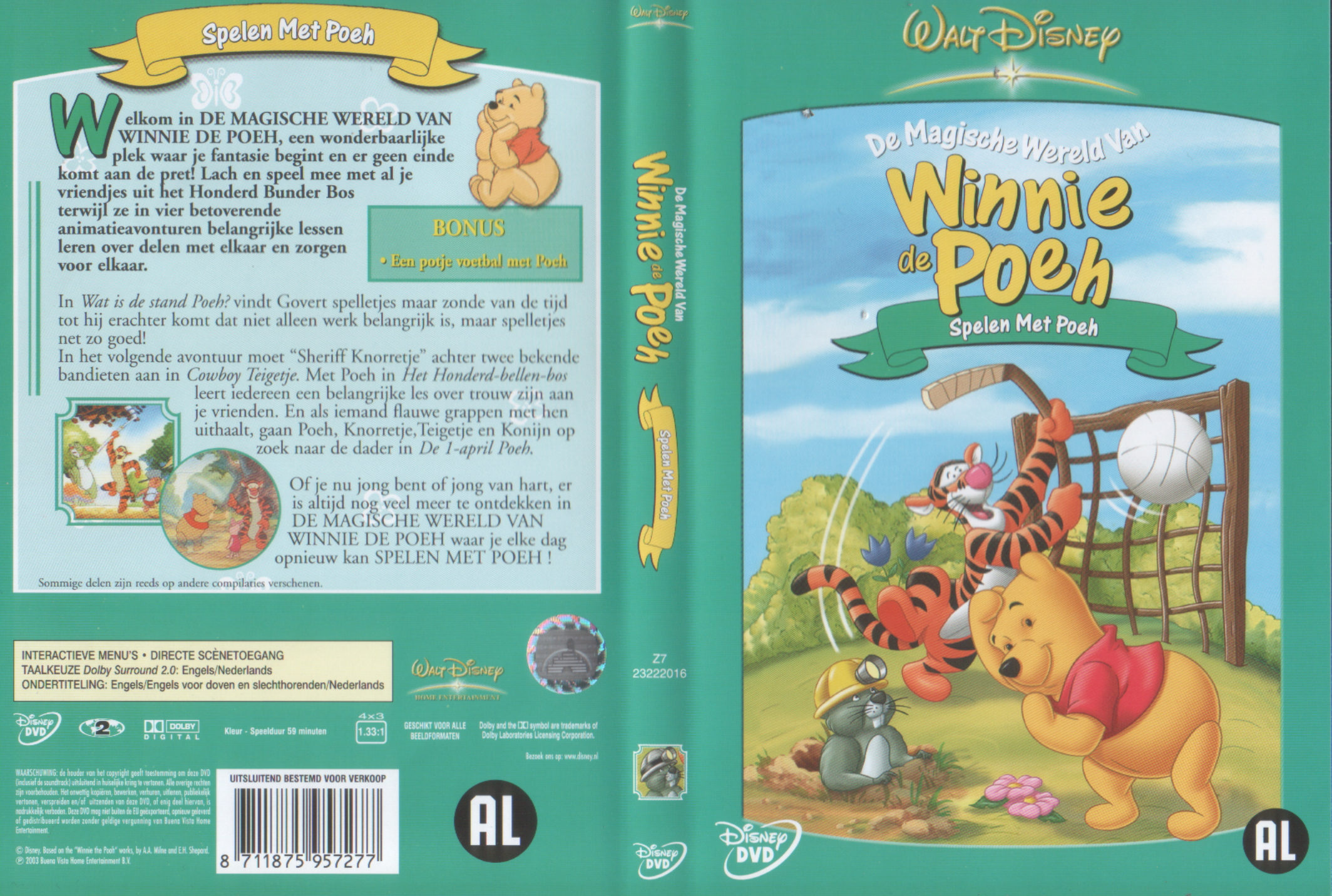Disney De Magische Wereld van Winnie de Poeh - Spelen met Poeh - Cover