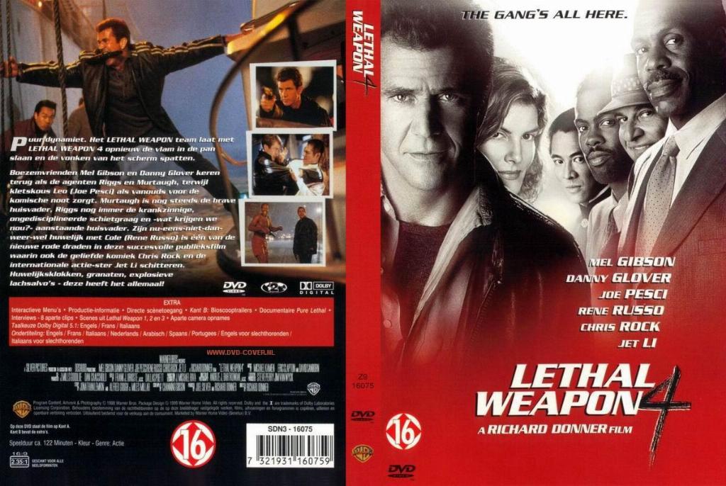 Lethal Weapon 4 - Dvd Nl
