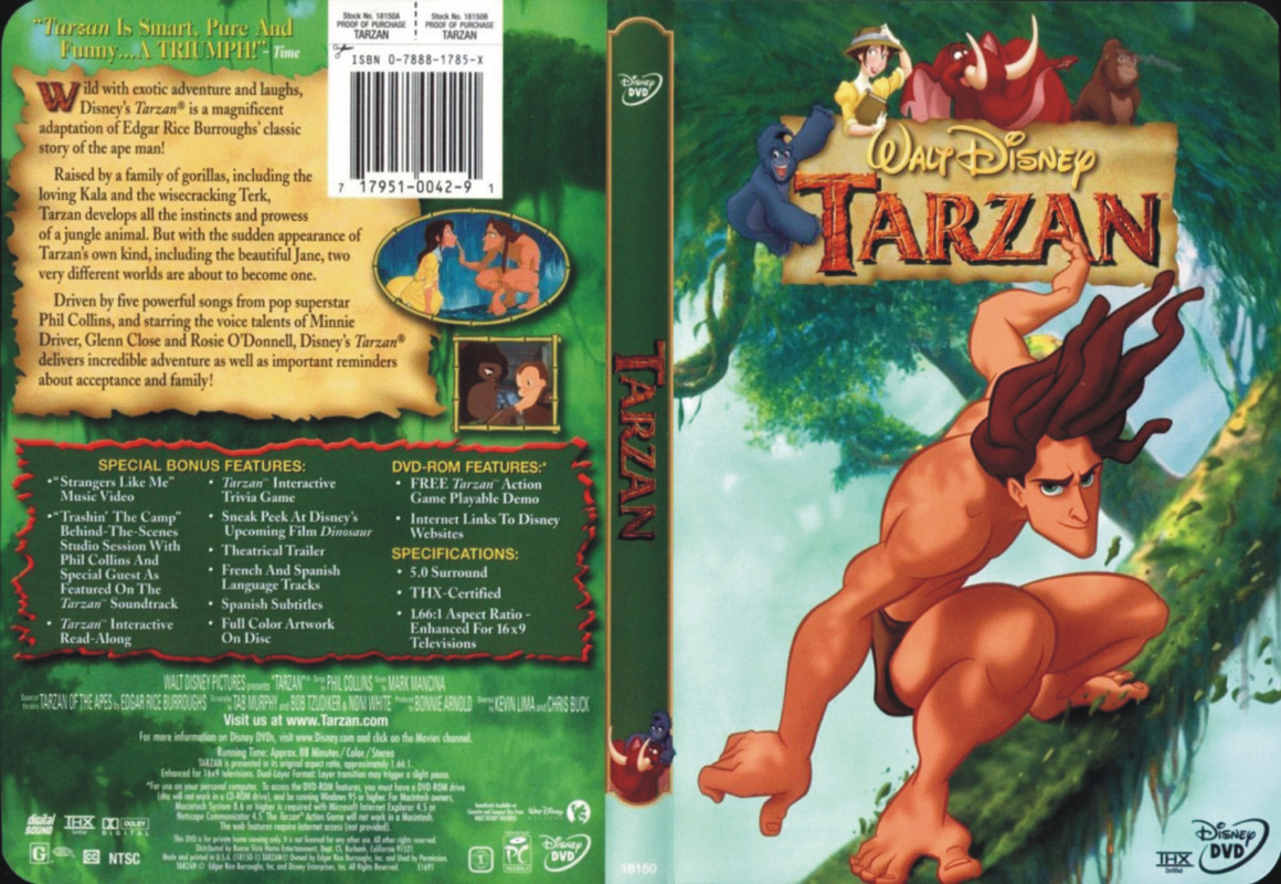 Tarzan - engels front