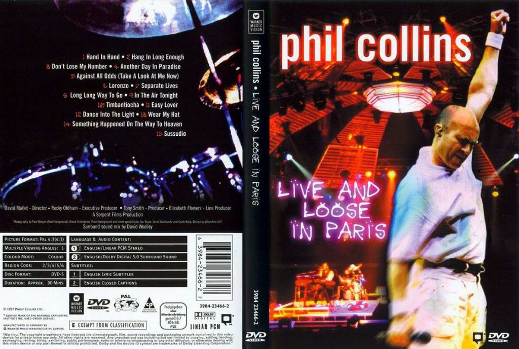 phil collins live and loose in pars