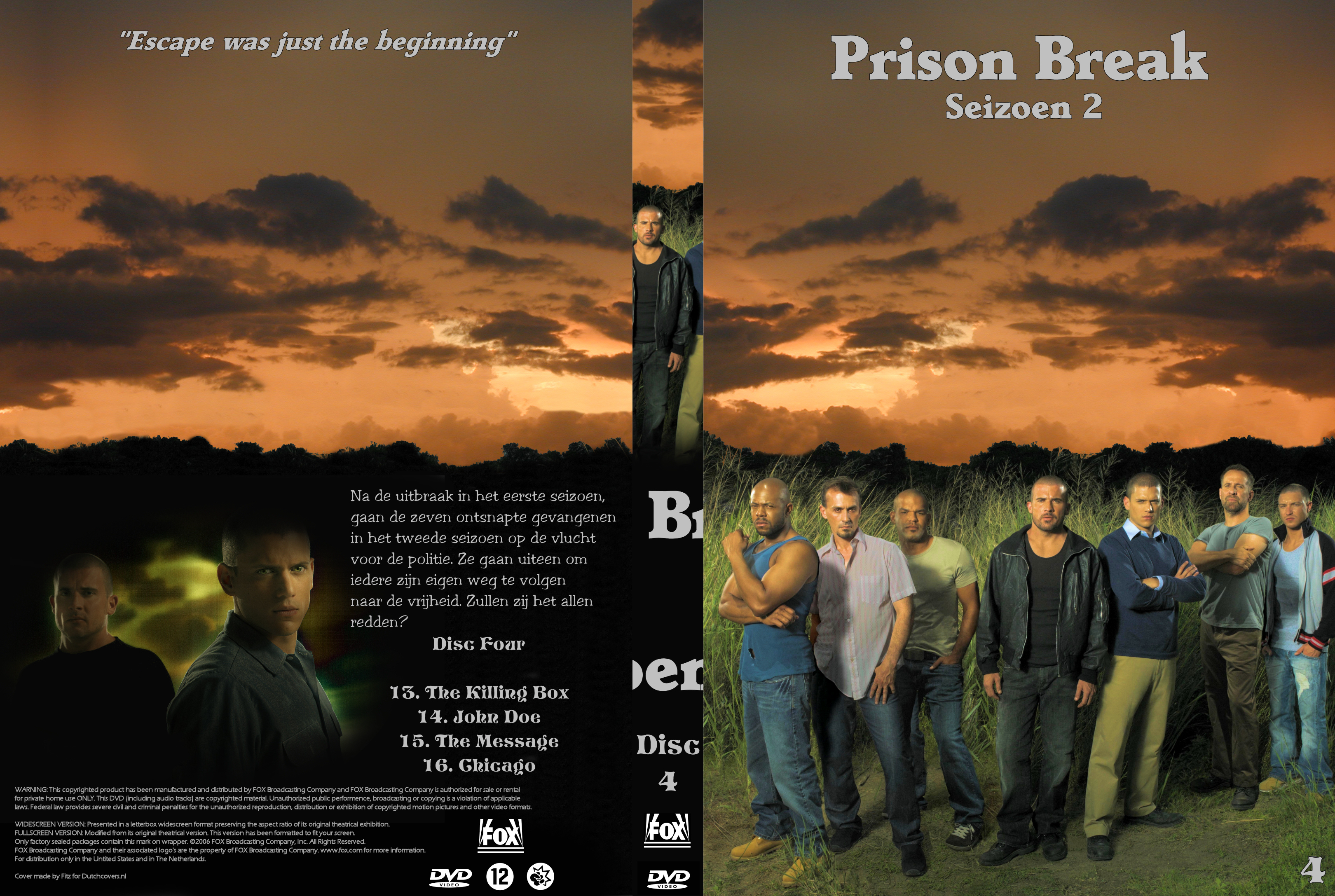 Prison Break 2 dvd 4
