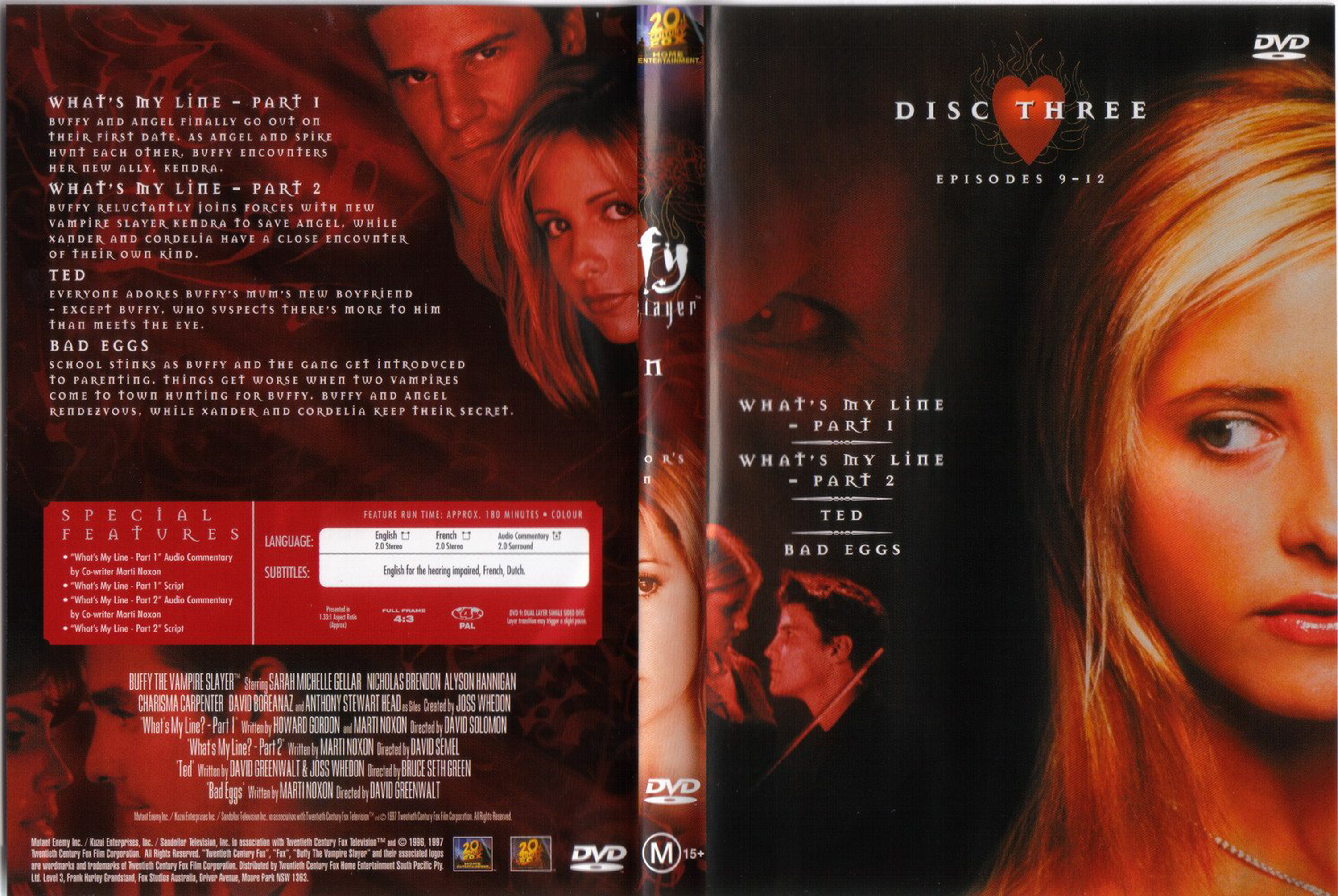Buffy the vampire slayer season 2 disk 3