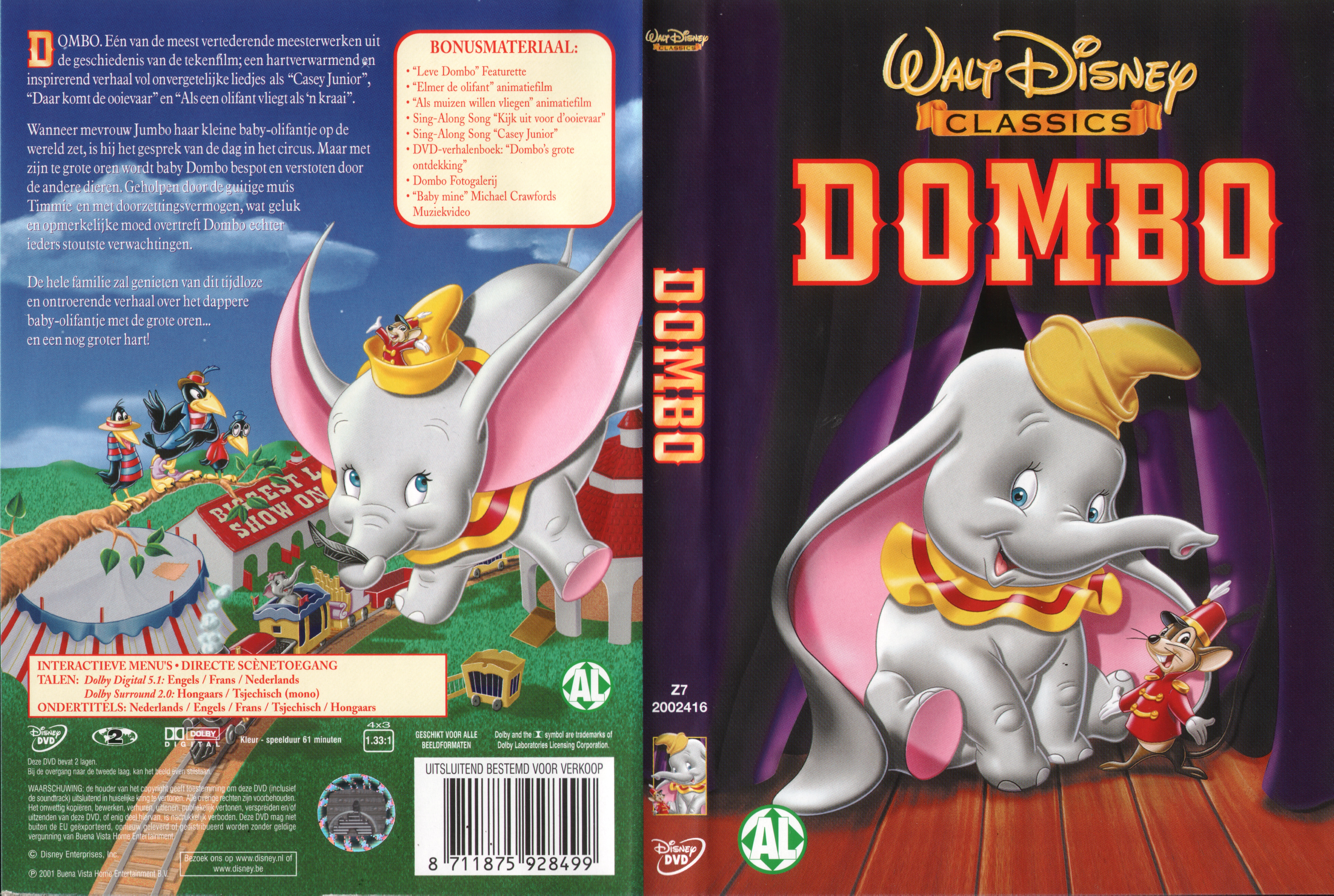 Disney Dombo - Cover