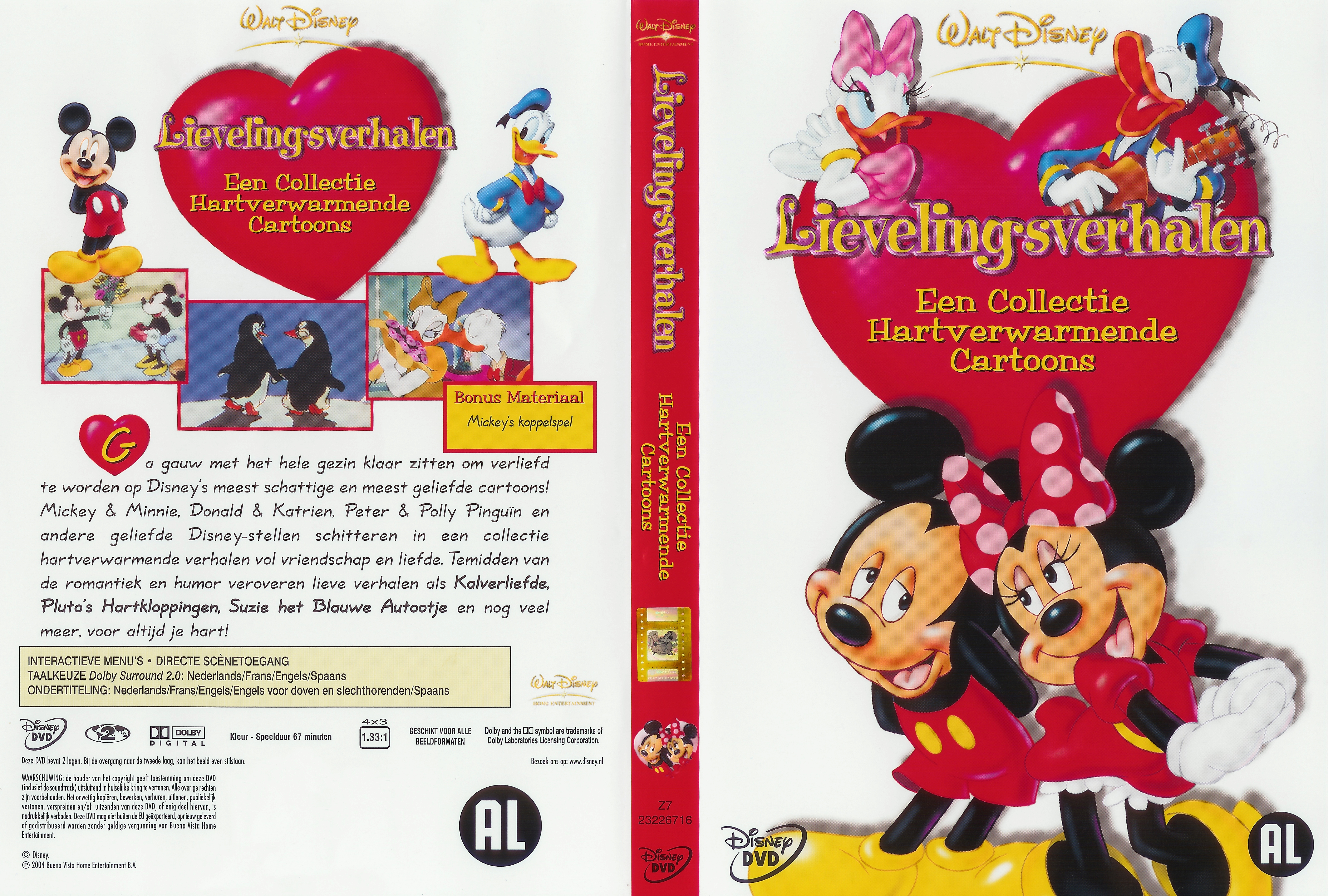 Disney Lievelingsverhalen - Cover