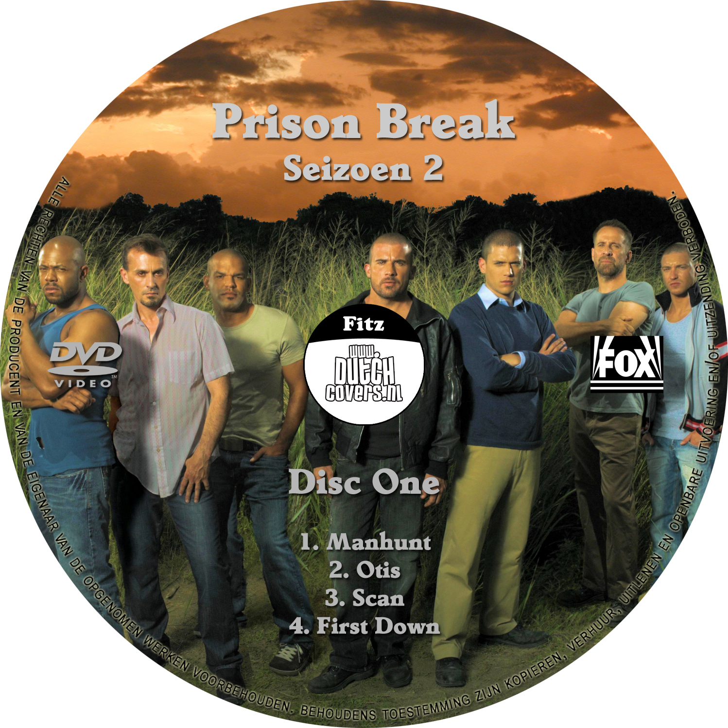 Prison Break Seizoen 2 disc 1