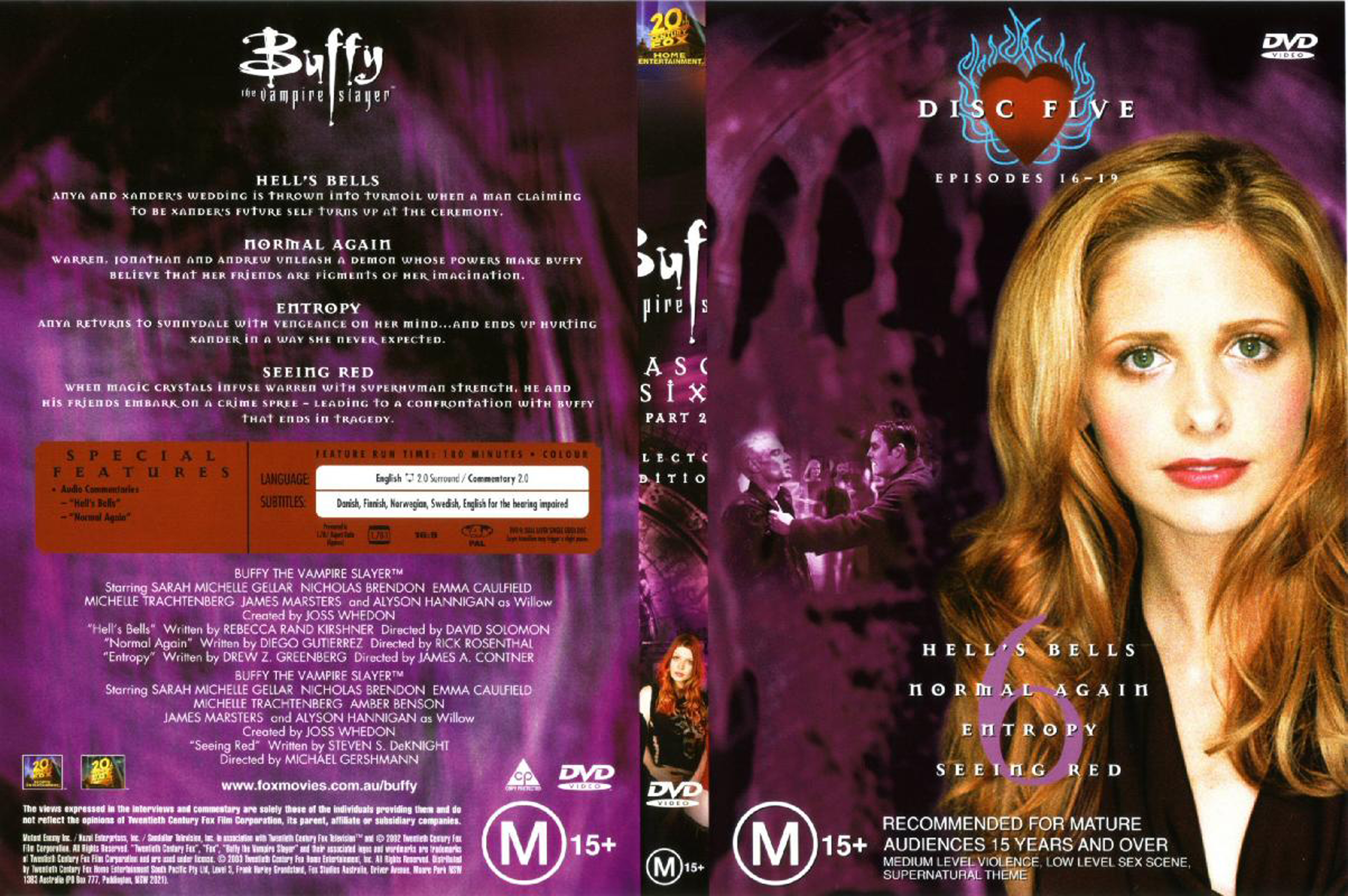 Buffy The Vampire Slayer season 6 disk 5
