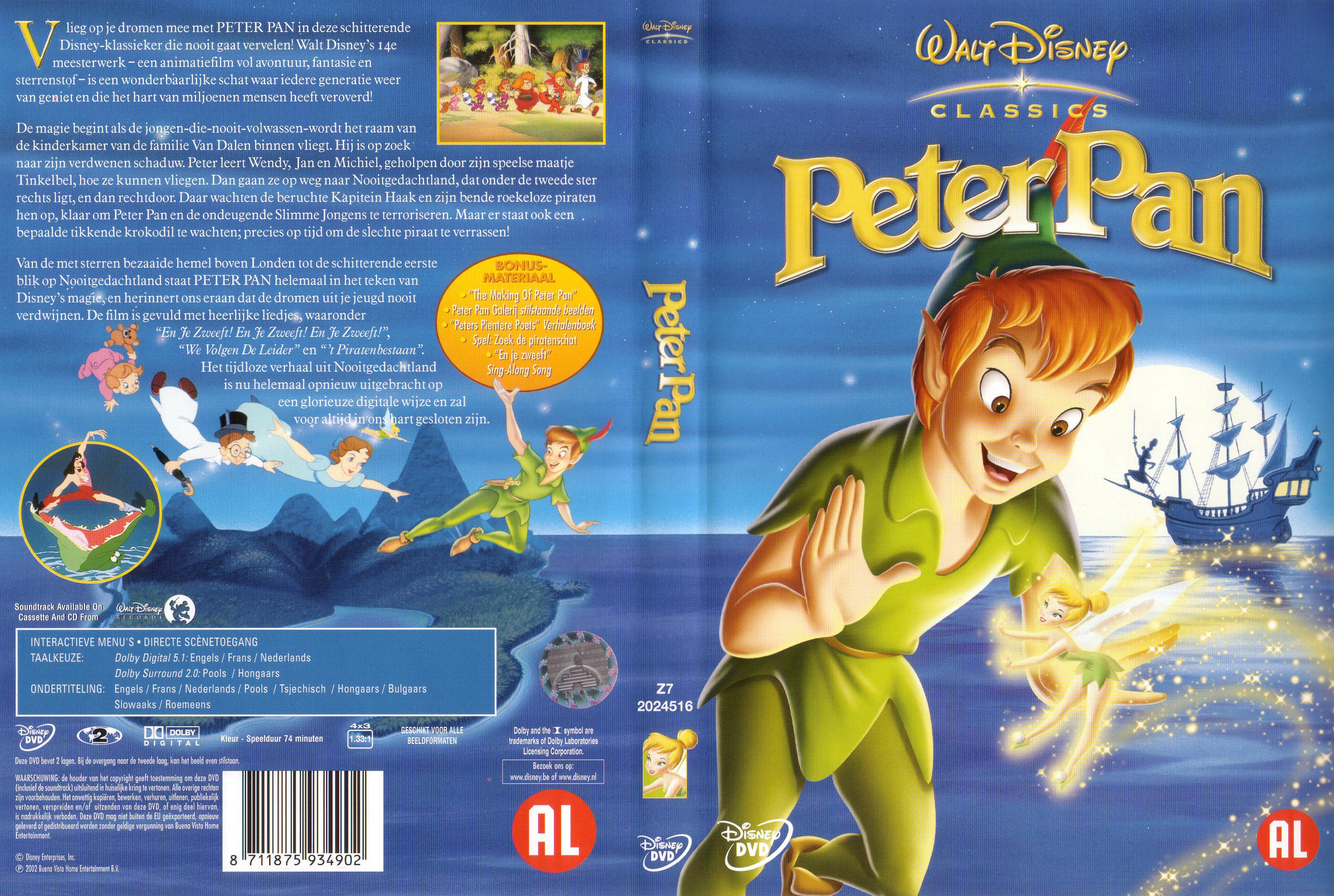 Disney Peter Pan - Cover