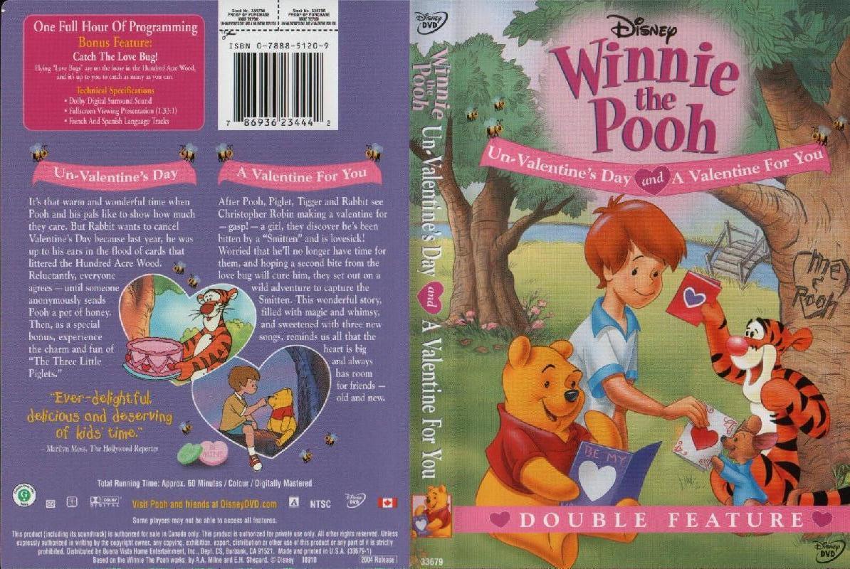 Disney Winnie De Pooh Un-Valentine's Day For You - Cover