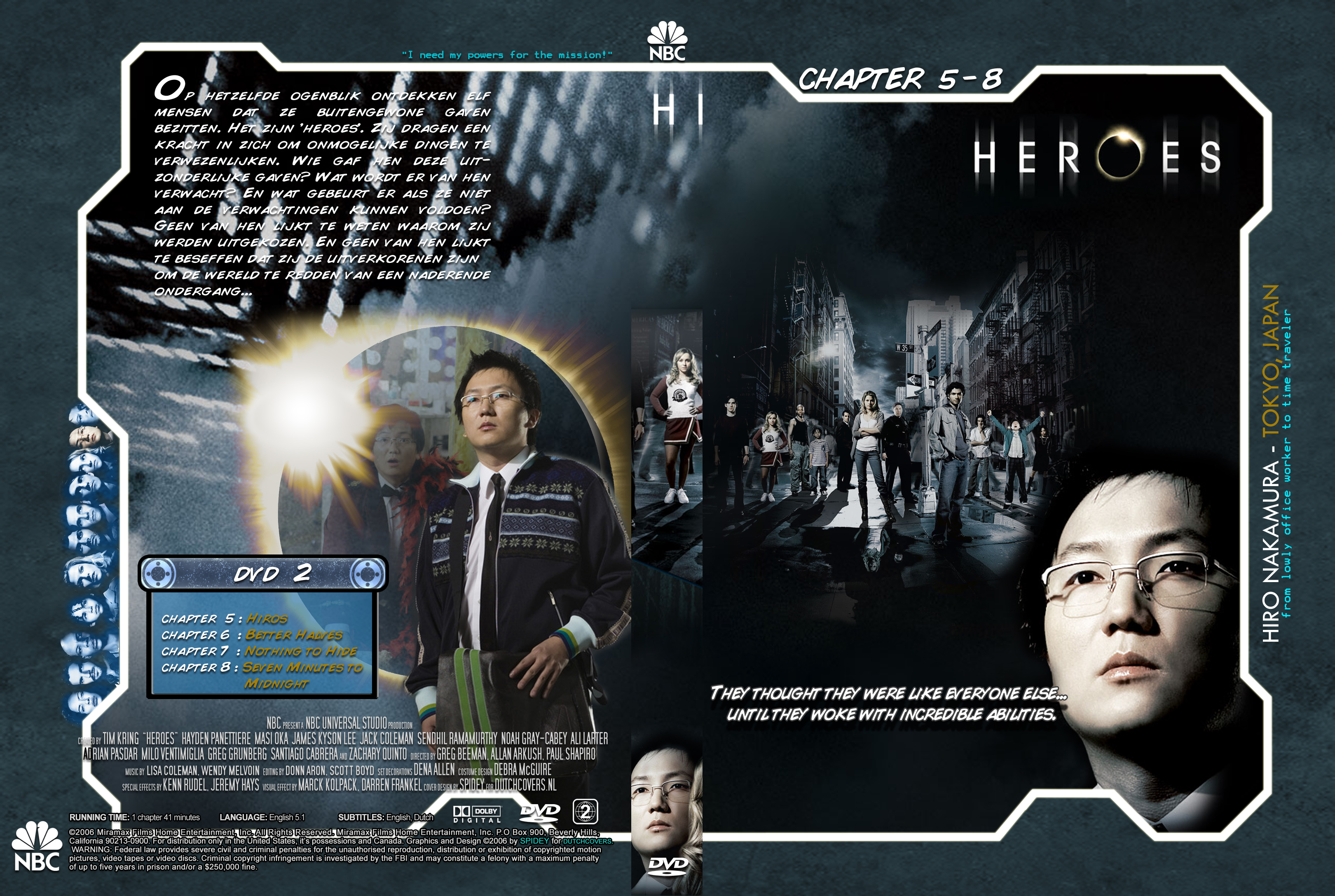 Heroes Seizoen 1 dvd 2