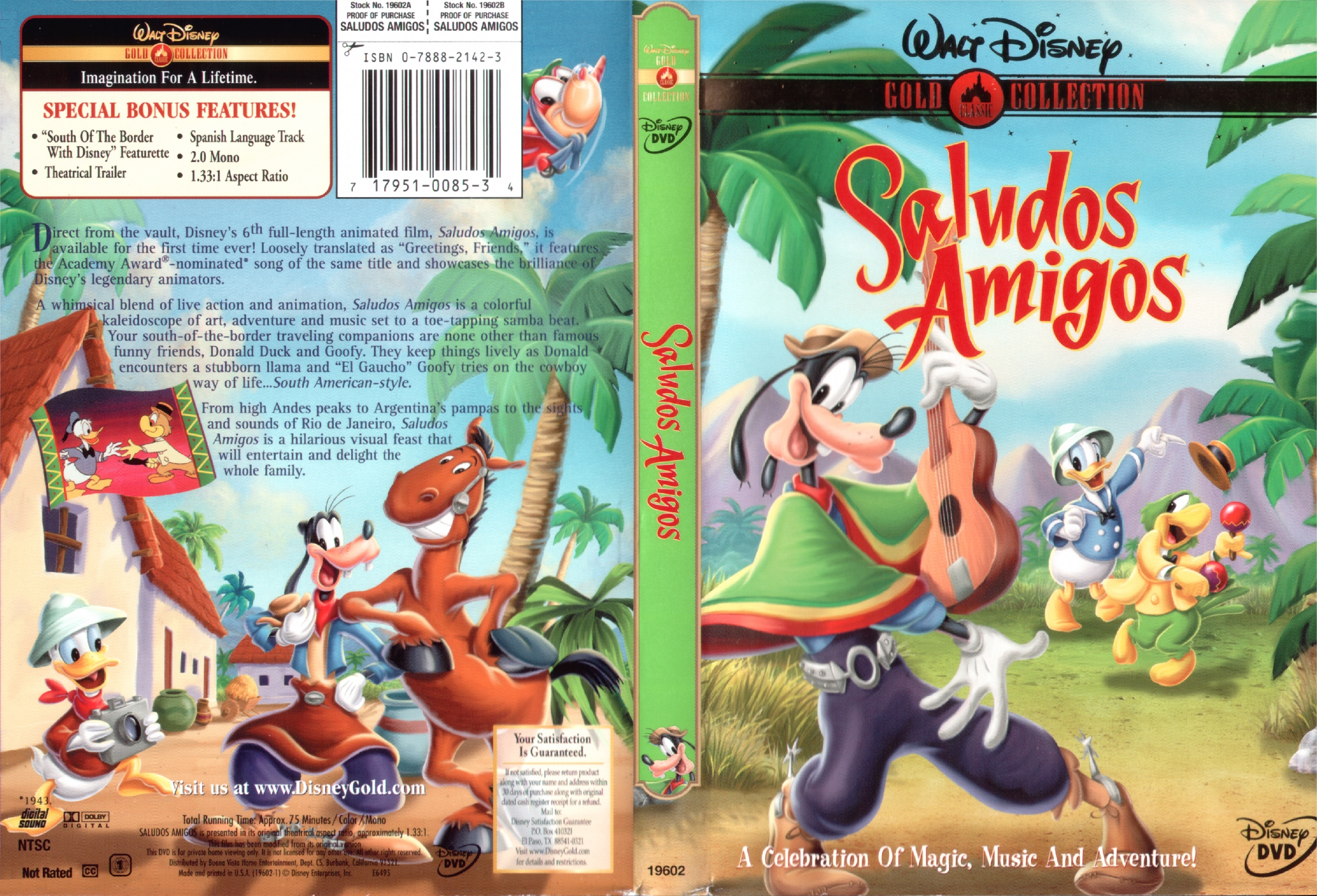 Disney Saludos Amigo - Cover