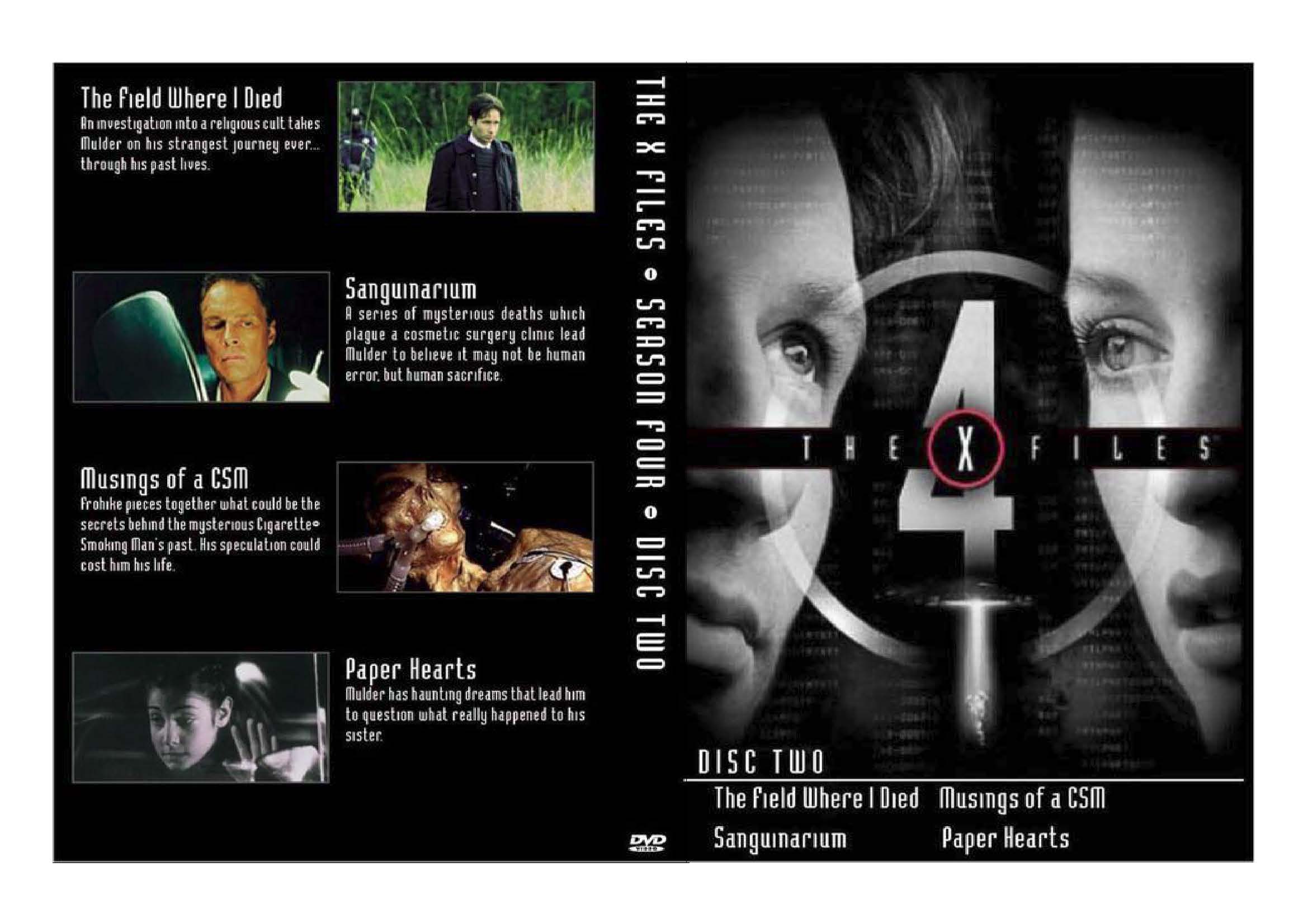 X-Files Season 4 dvd 2