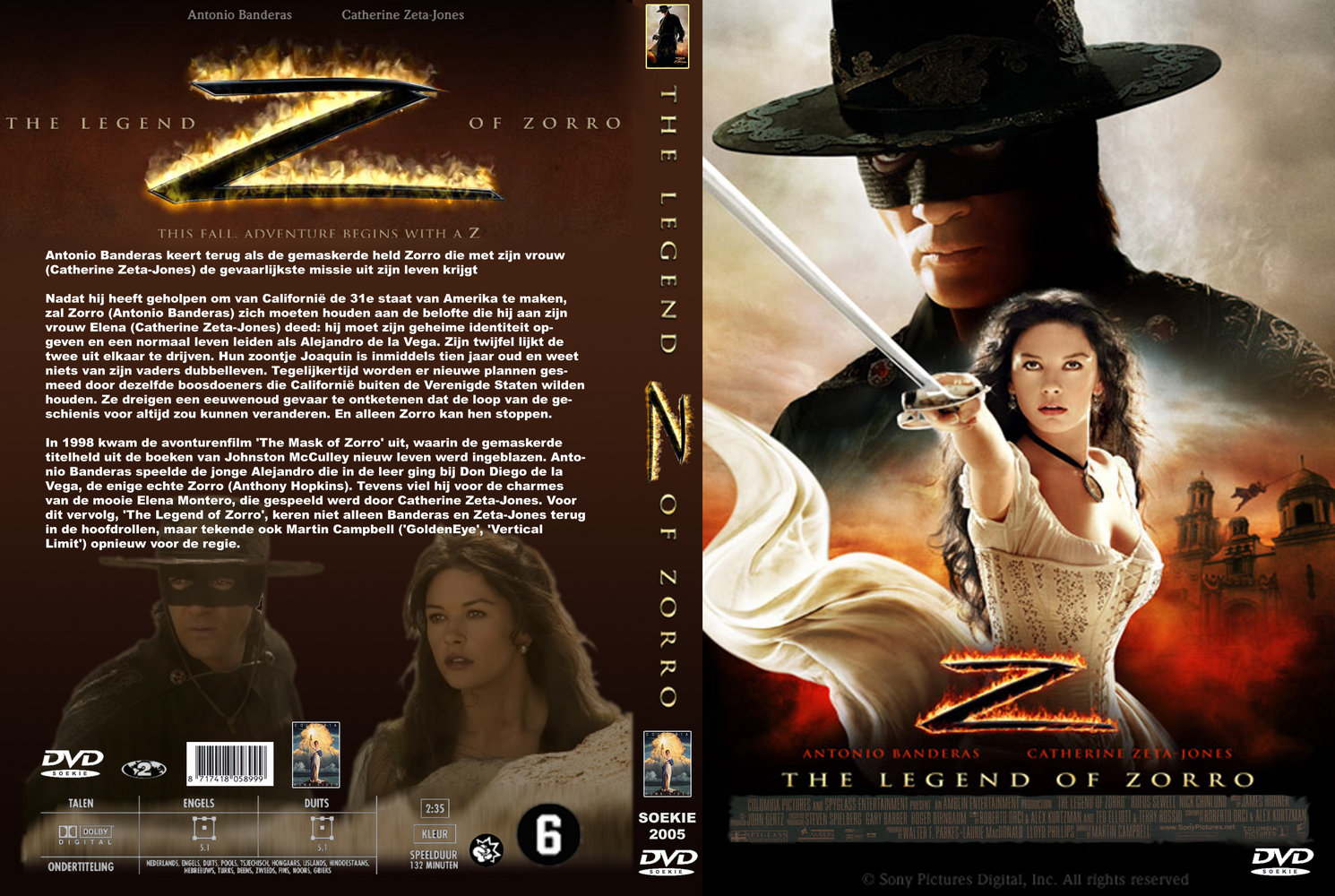 The Legend Of Zorro Dutch