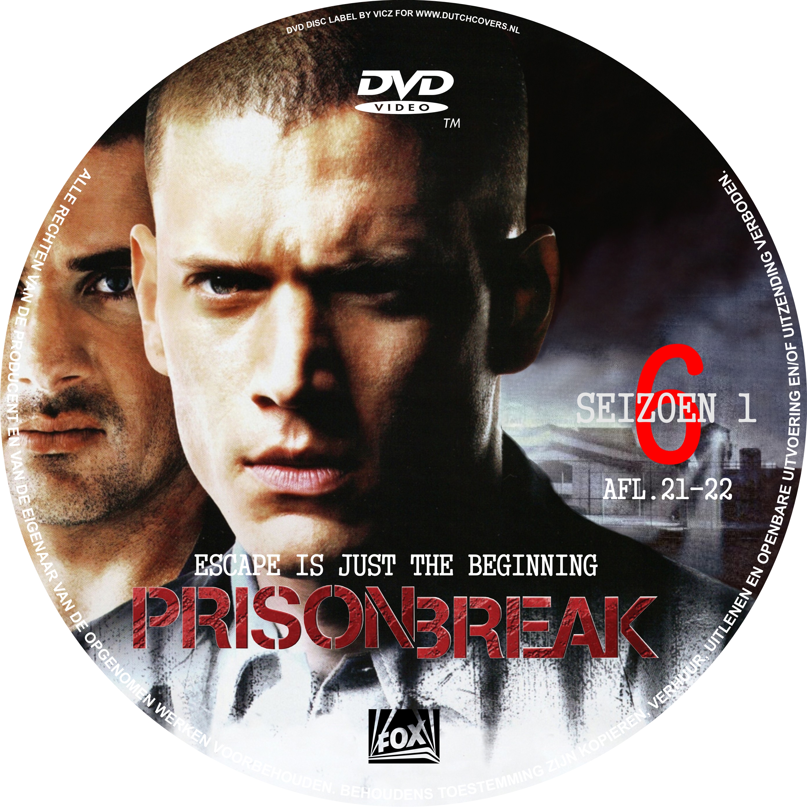 Prison Seizoen 1 dvd 6
