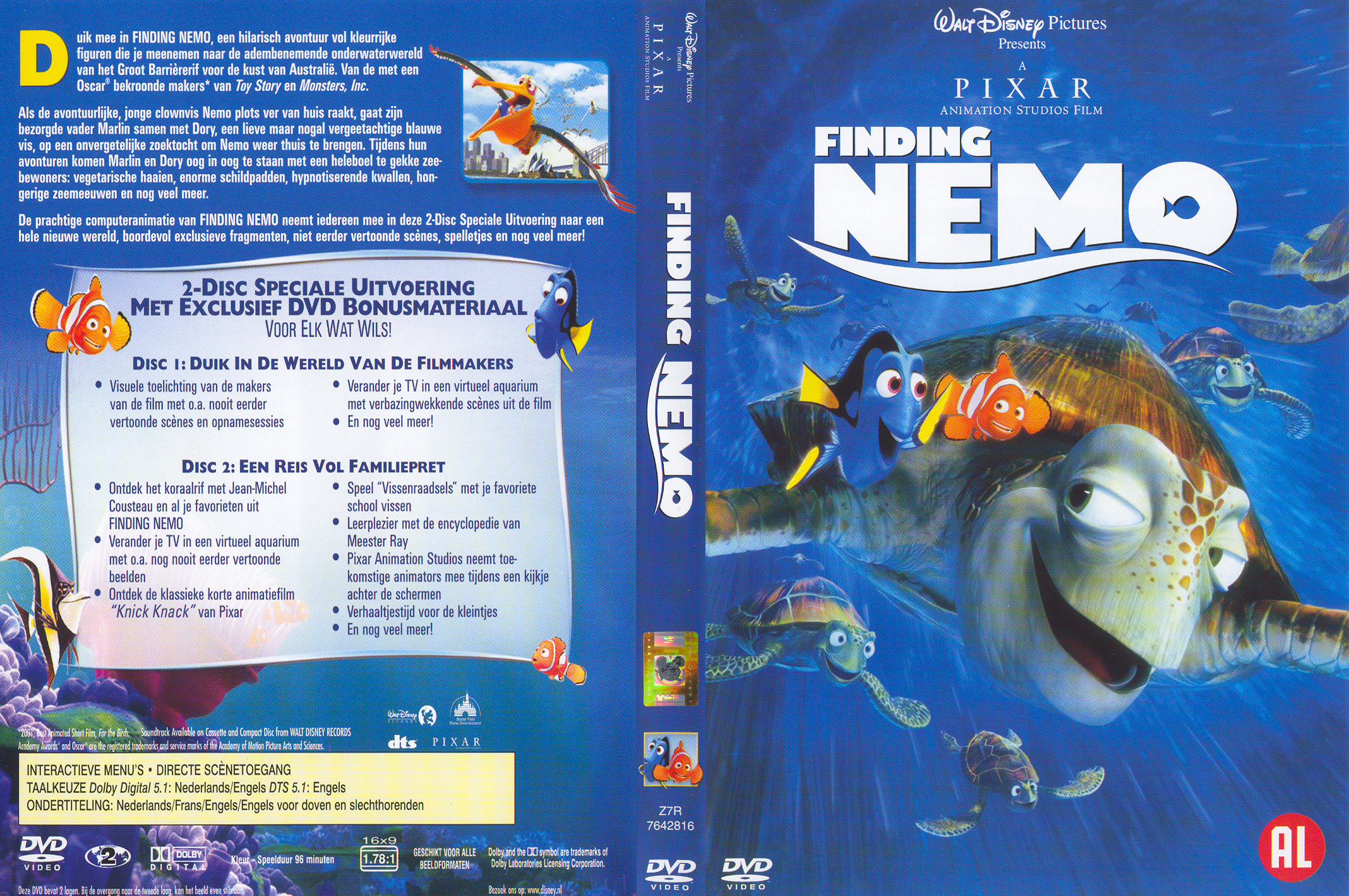 Disney Finding Nemo - Cover