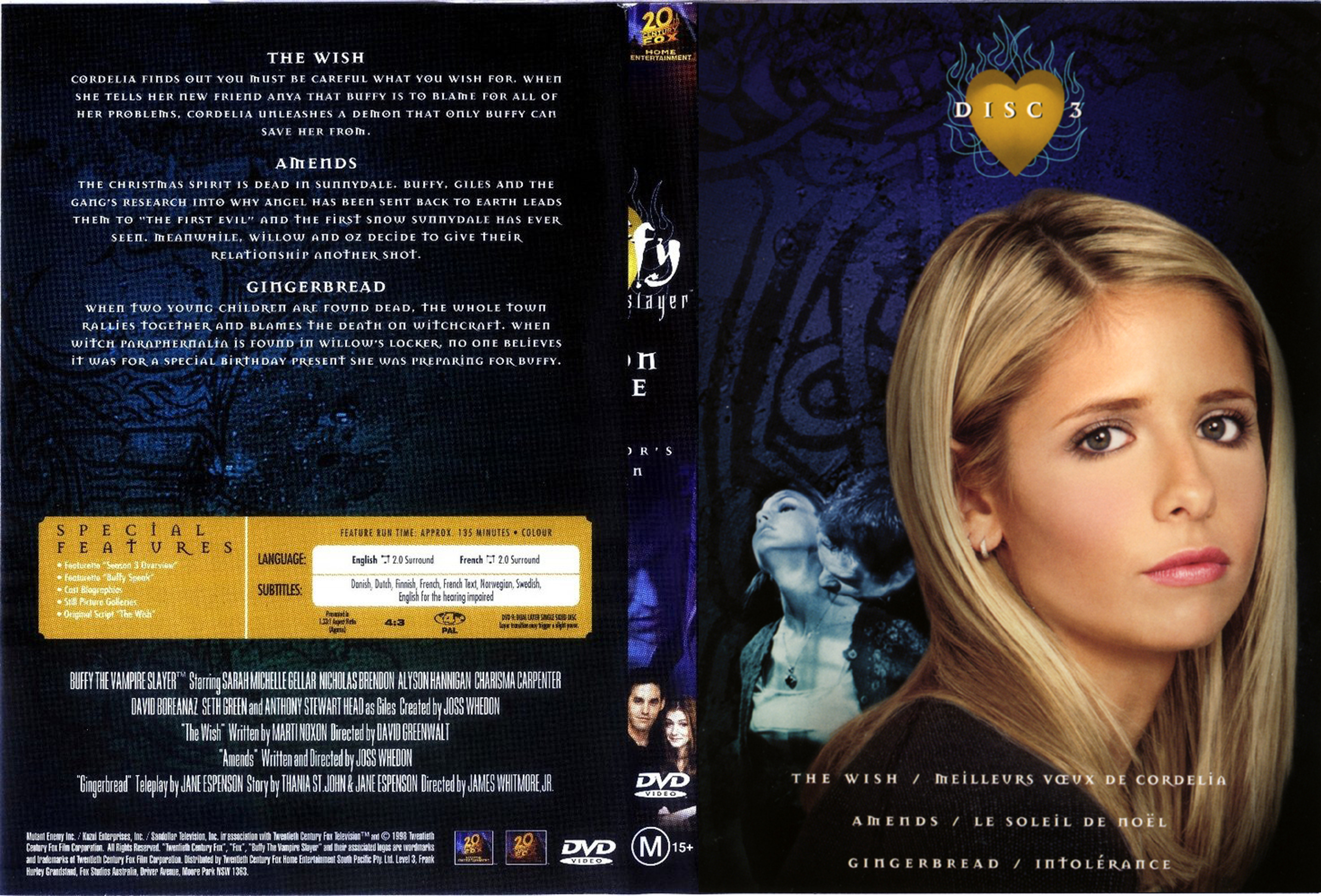 Buffy The Vampire Slayer Seizoen 3 dvd 3