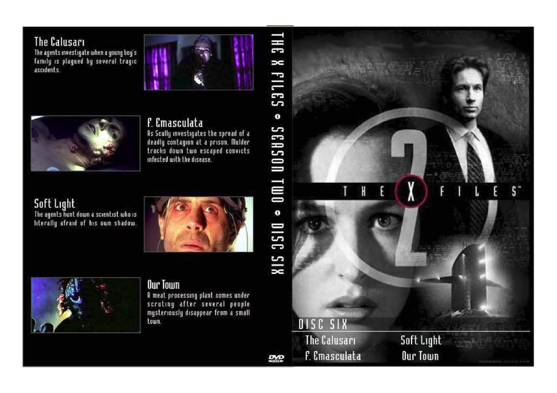 X-Files Season 2 DVD 6