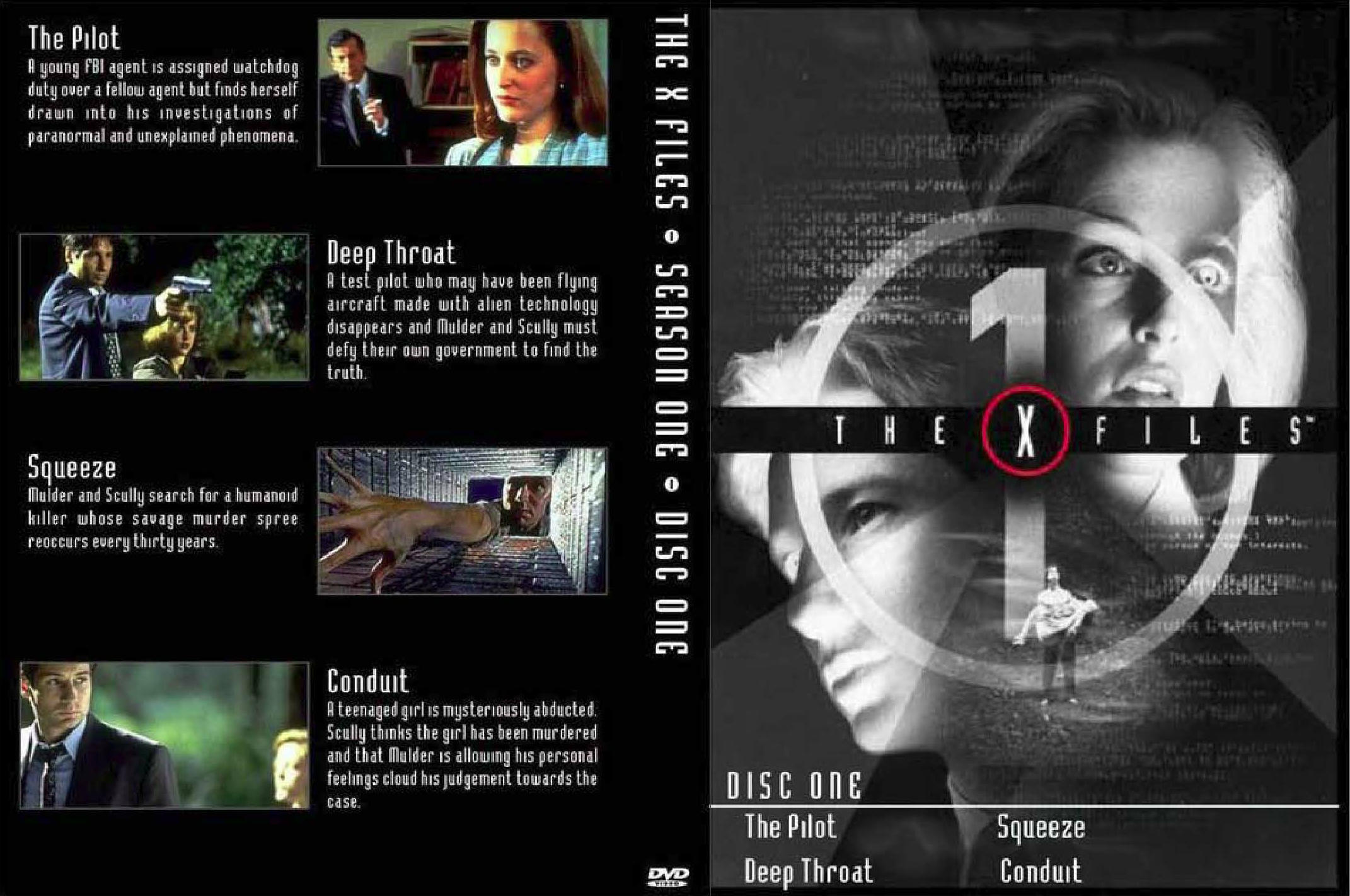 X-Files Season 1 dvd 1
