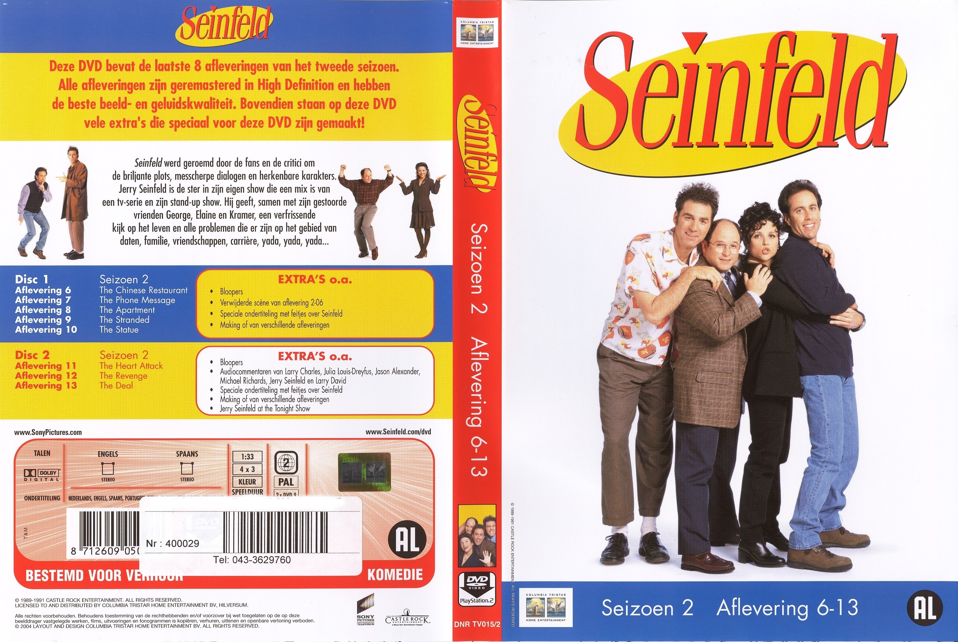 Seinfeld seizoen 2 6-13