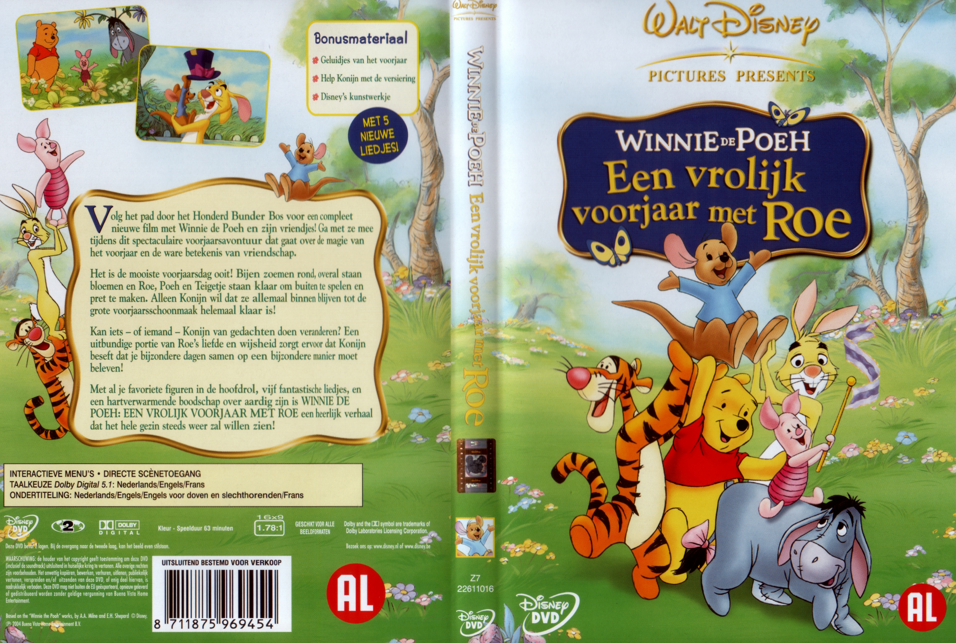 Disney Winnie de Poeh - Een Vrolijk Voorjaar met Roe