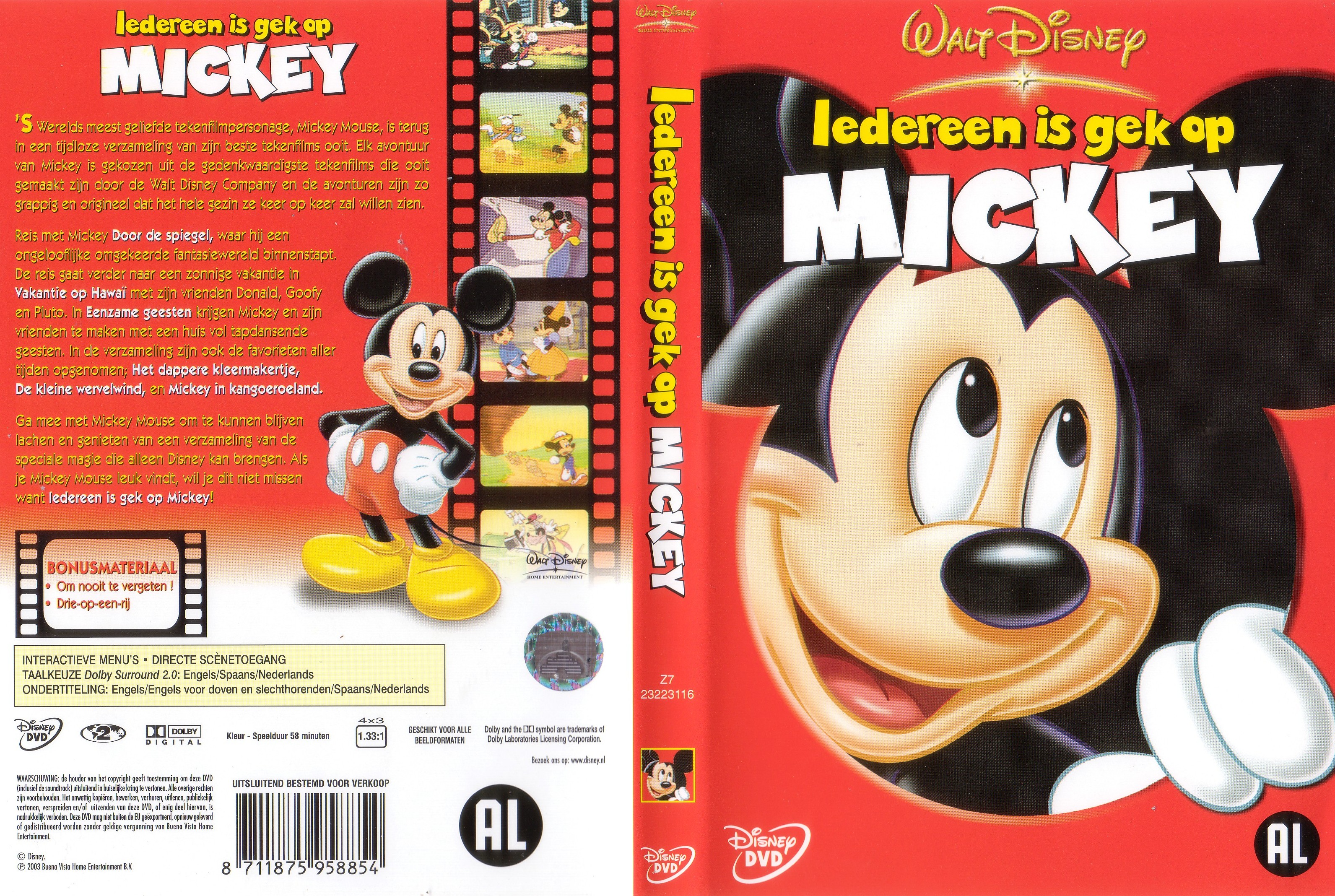 Disney Iedereen Is Gek Op Mickey - Cover