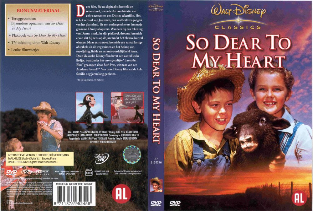 Disney So Dear To My Heart - Cover