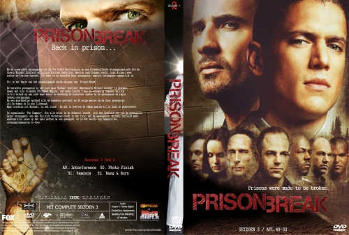 Prison Break Seizoen 3 dvd 2