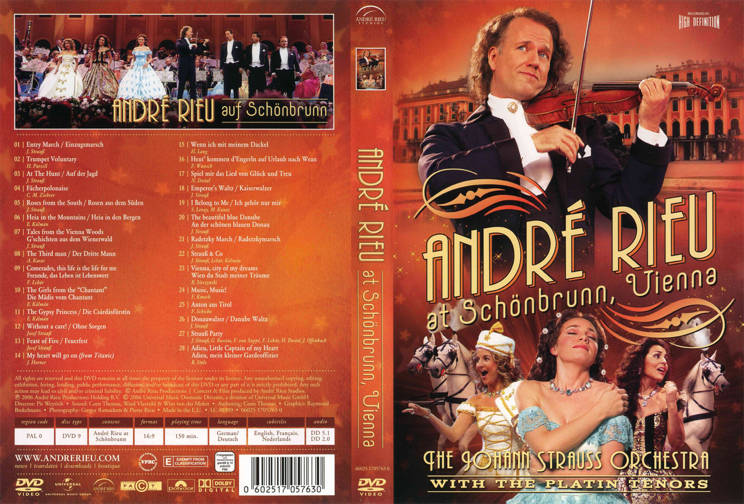 Andre Rieu Live In Vienna