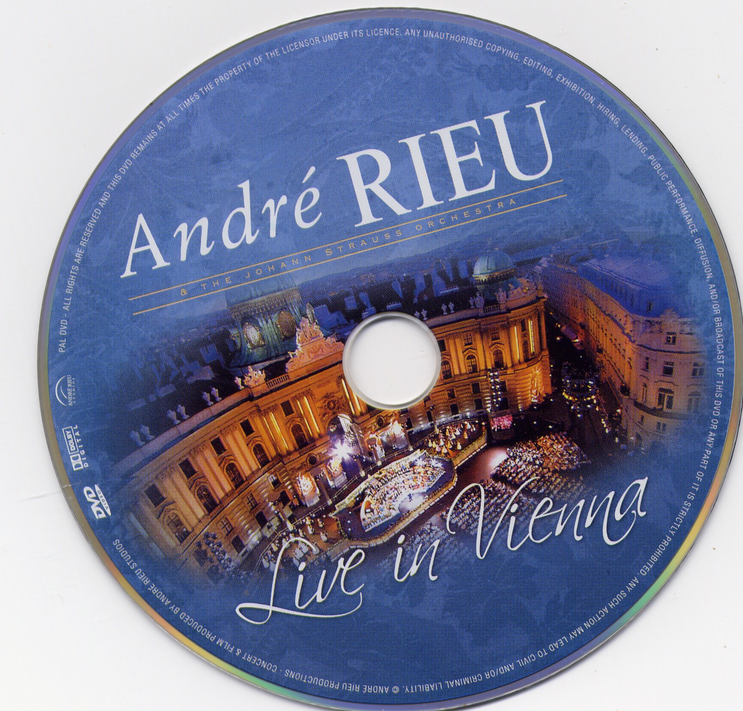 Andre Rieu - Live In Vienna Label