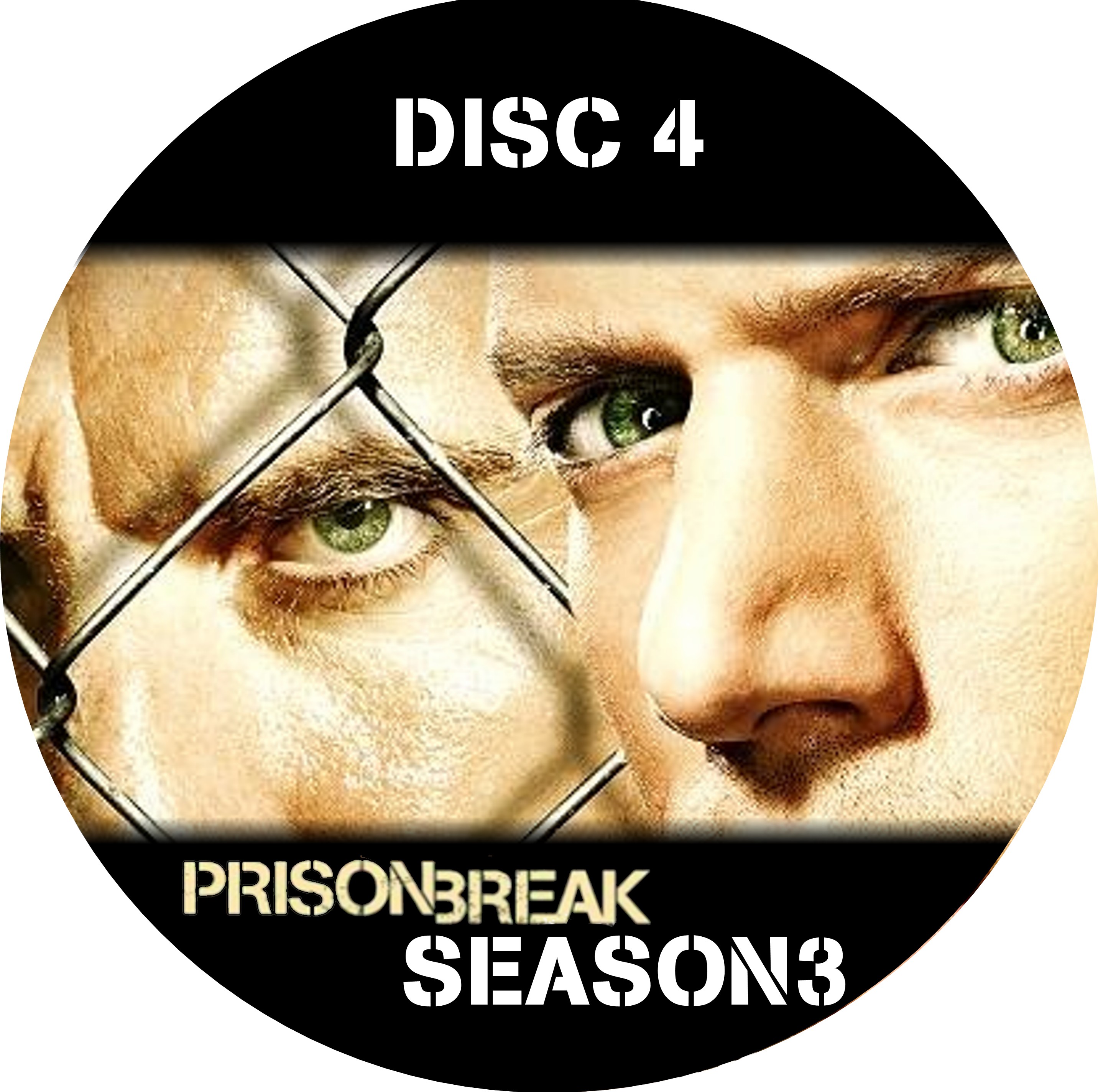 Prison Break Seizoen 3 dvd 4 label