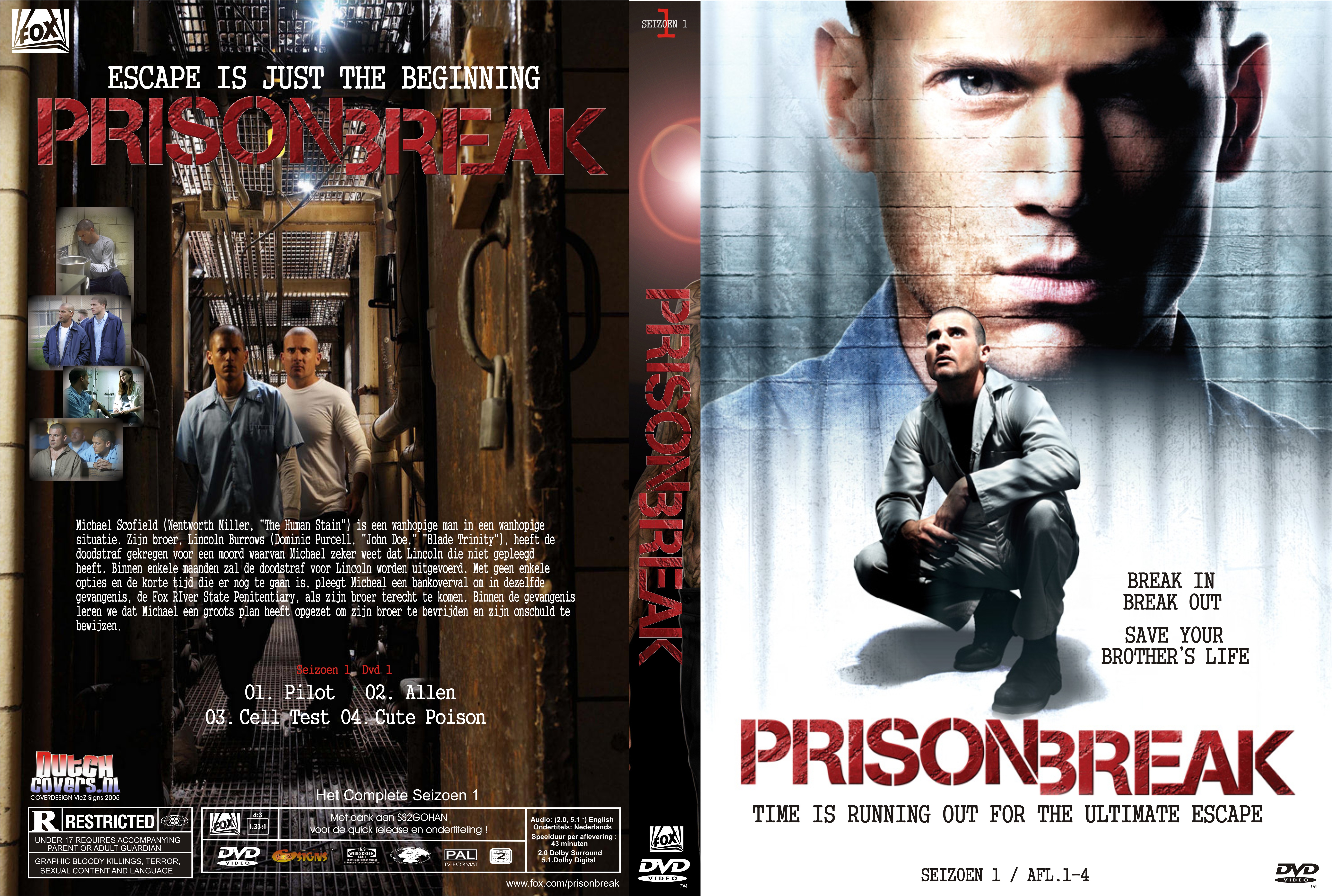 Prison Break retail Seizoen 1 DVD 1