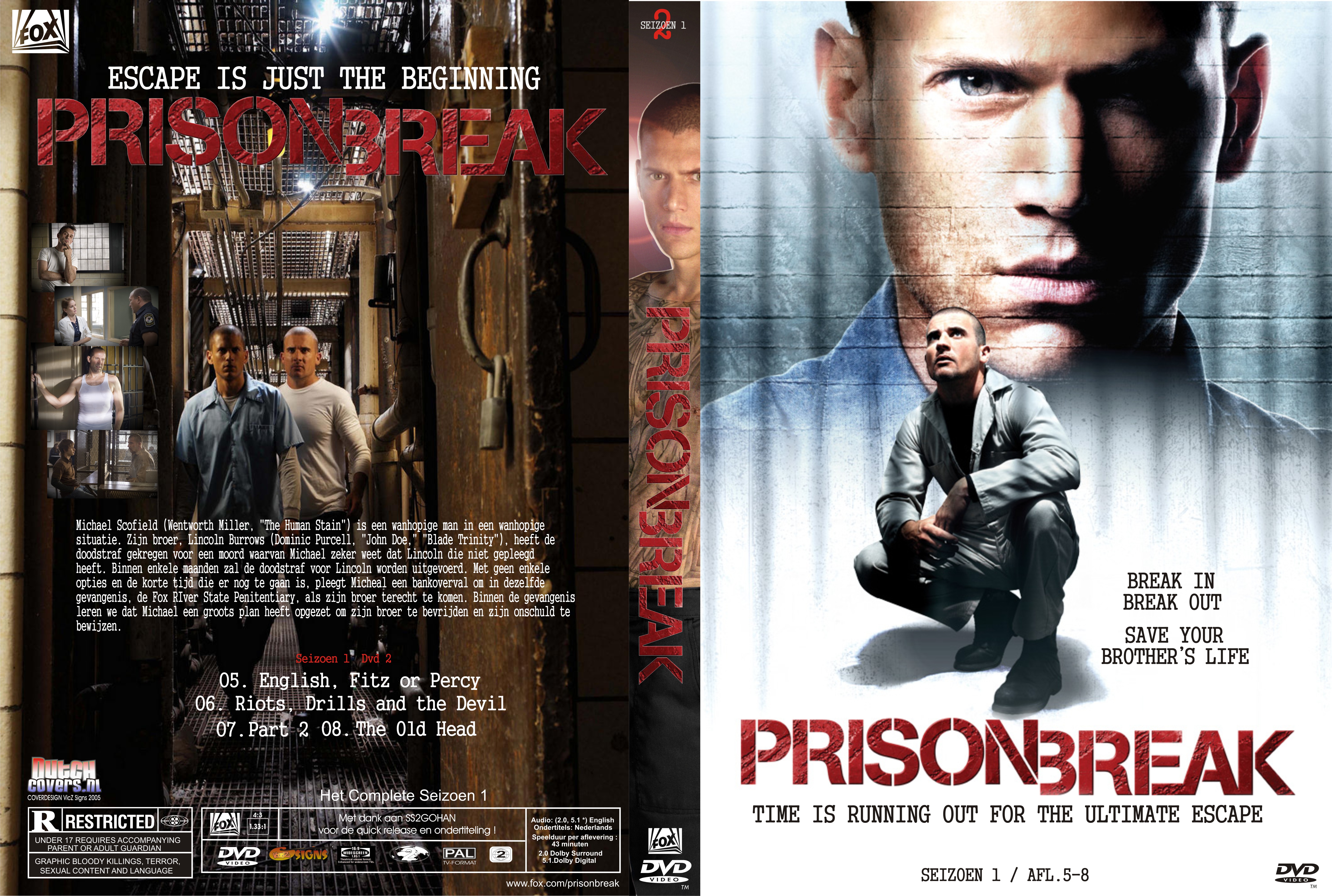 Prison Break Retail Seizoen 1 DVD 2