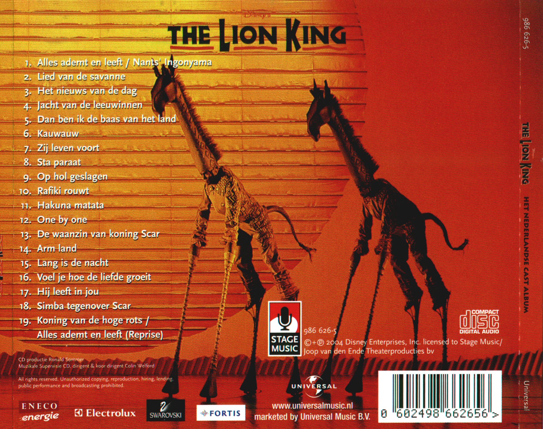 The Lion King - Nederlandse Musical