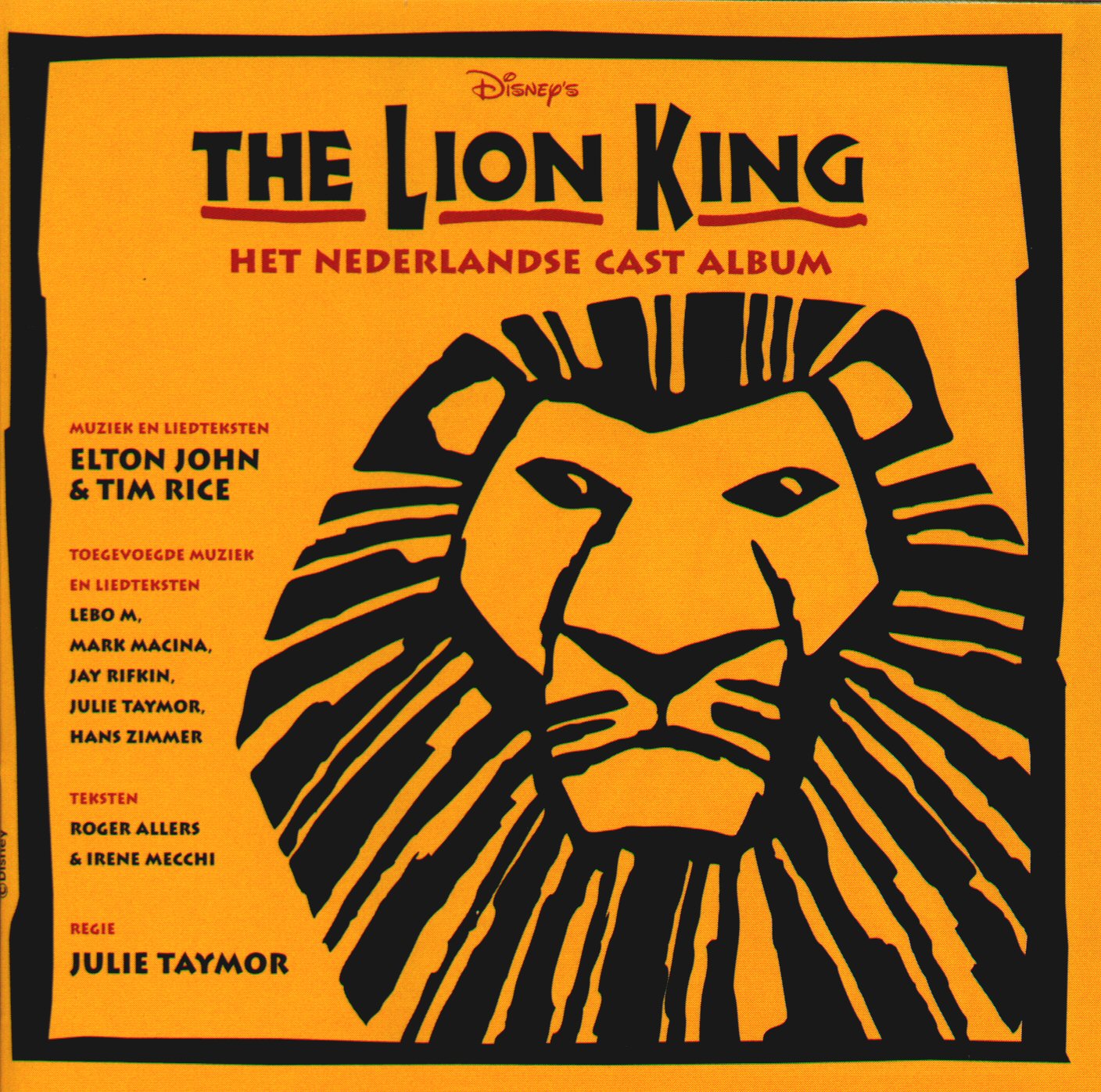 The Lion King - Front