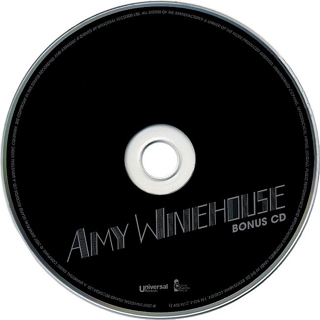 Amy Winehouse - Back To Black (Deluxe Edition) (Bonus CD)