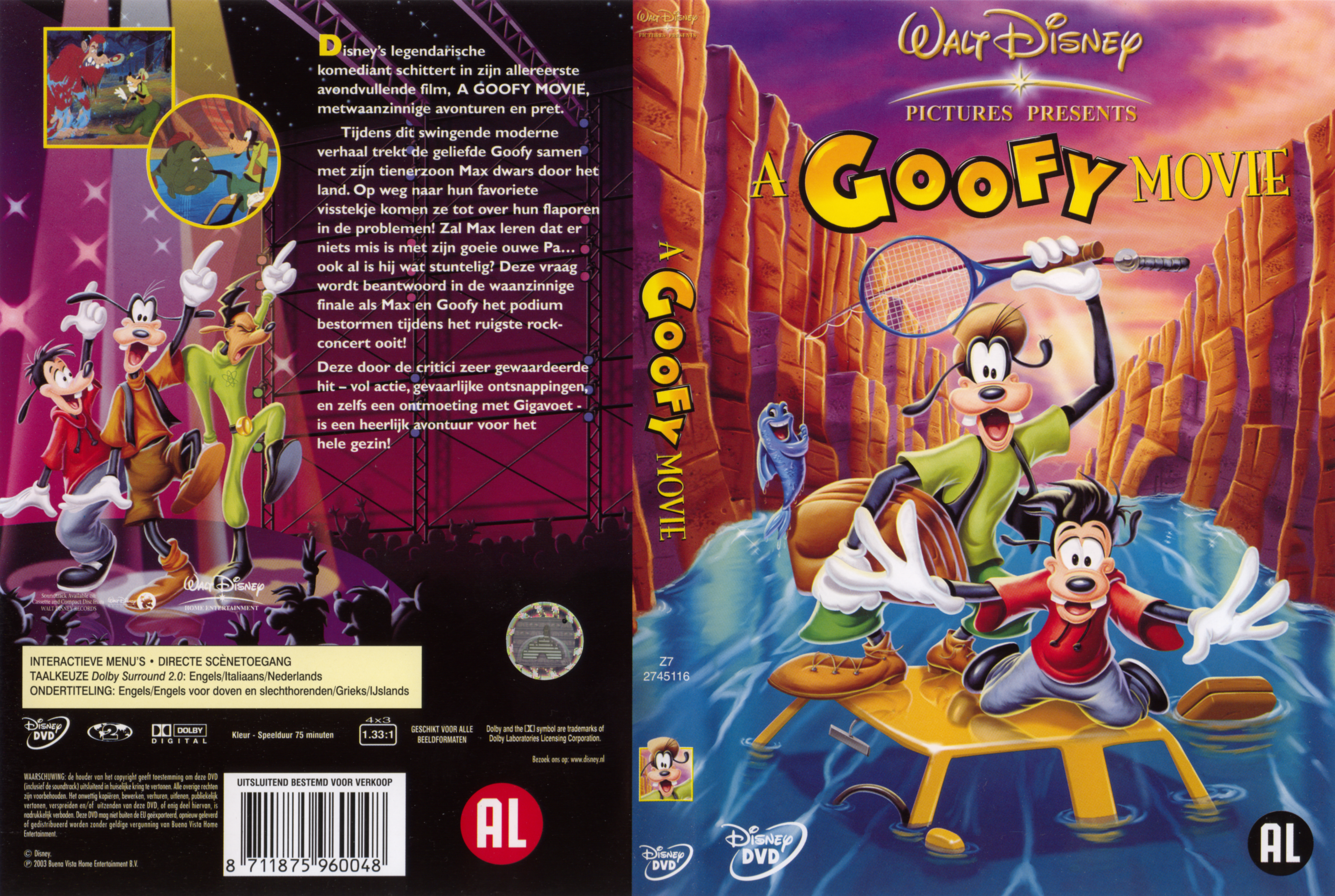 Disney A Goofy Movie Cover