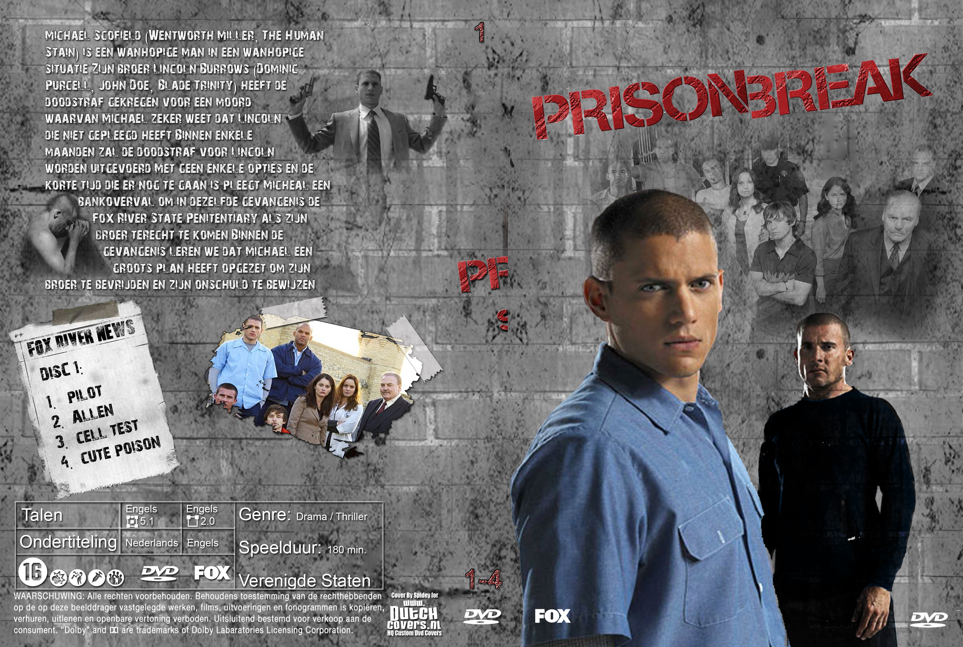 Prison Break Seiz. 1 DVD 1
