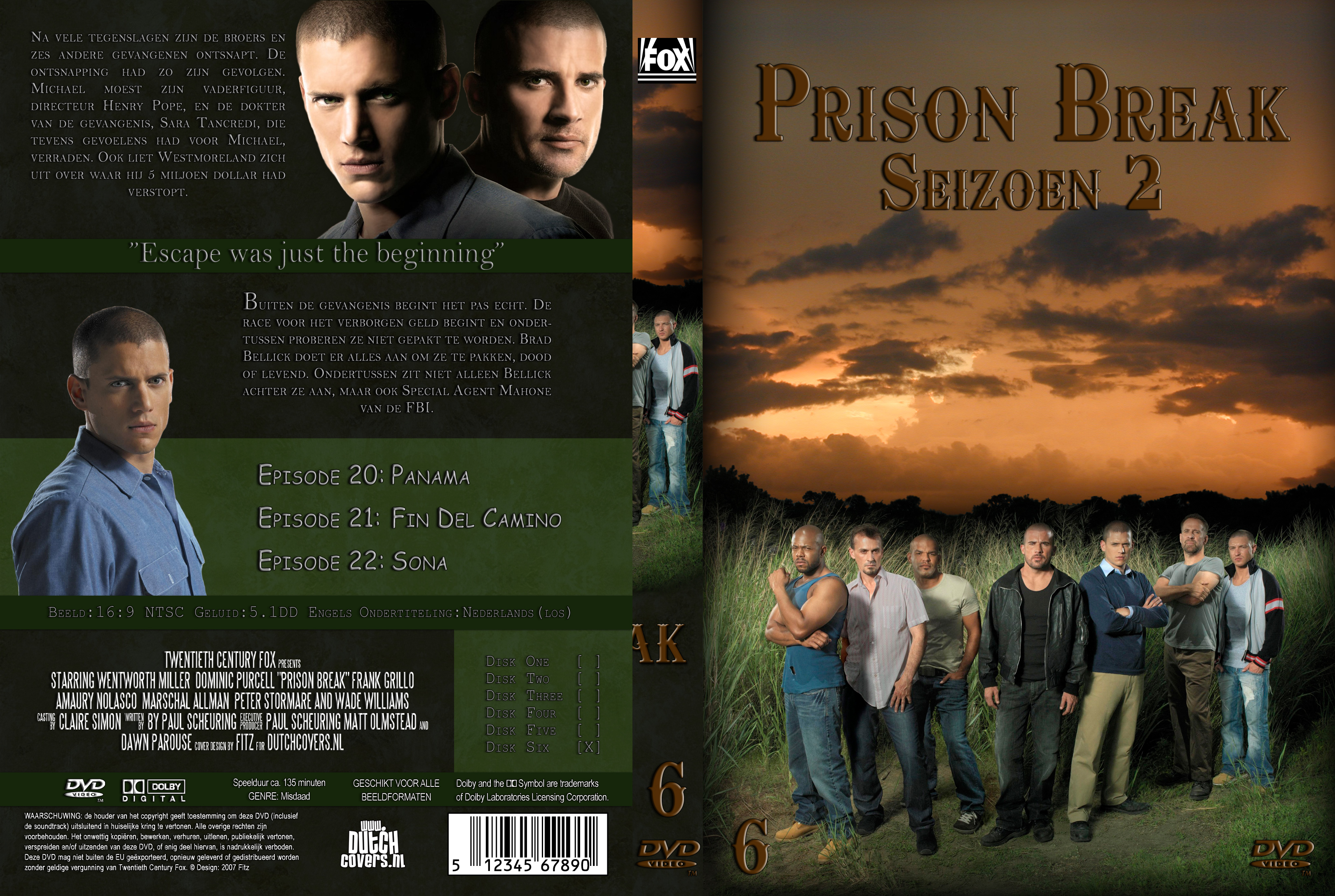 prison break s2 disk 6
