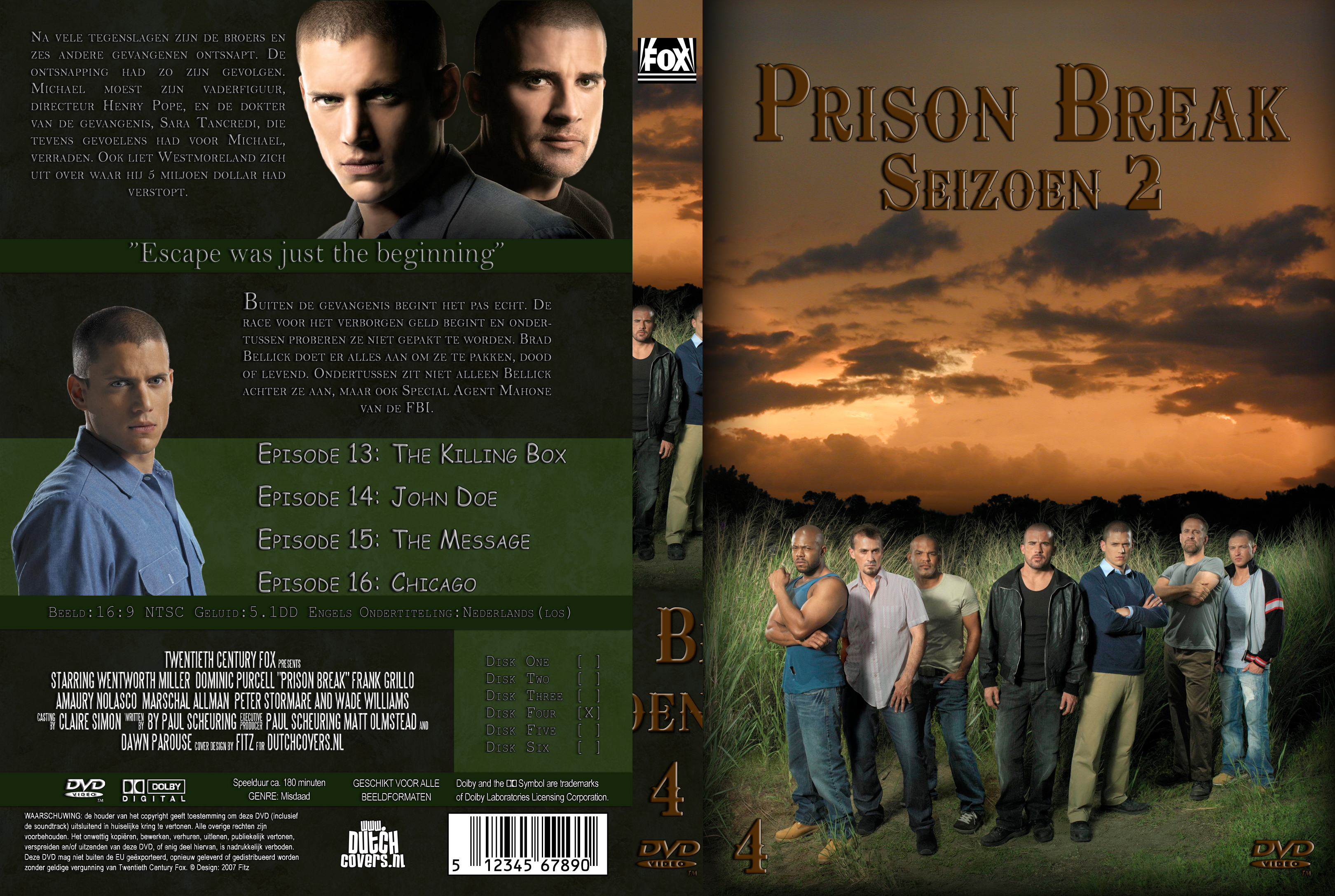 prison break s2 disk 4