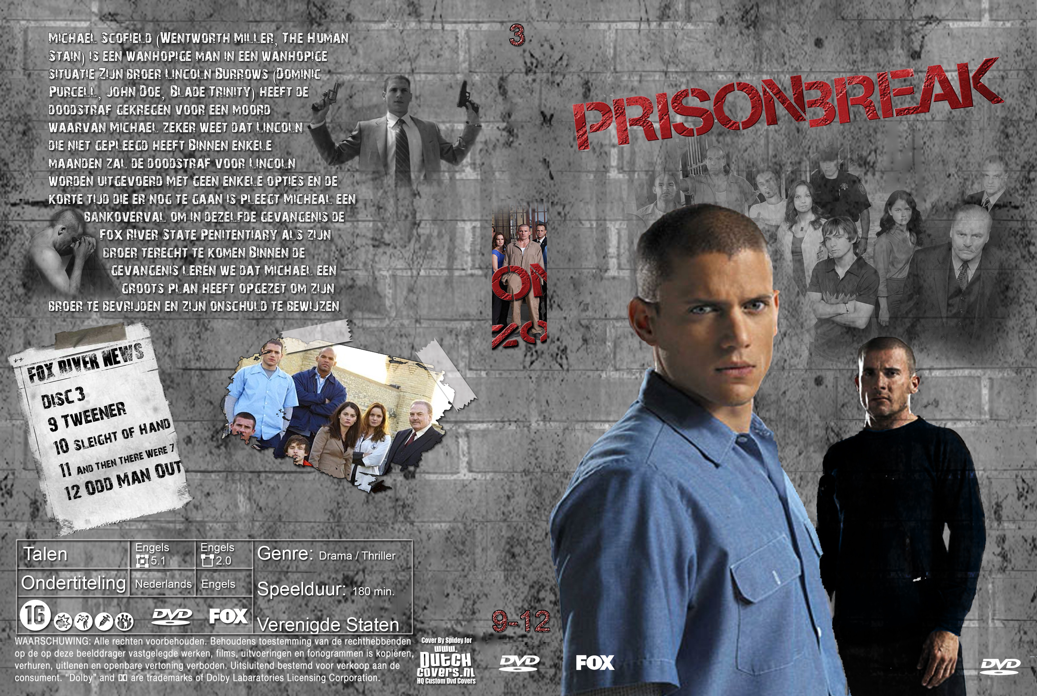 Prison Break Seiz. 1 DVD 3