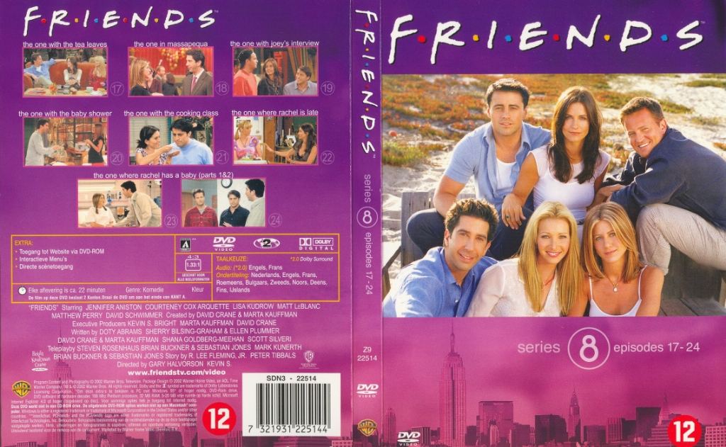 Friends serie 8 box 3