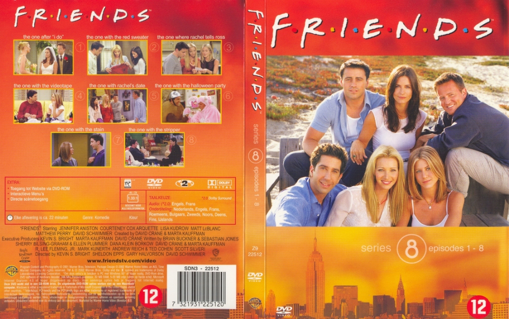 Friends serie 8 box 1