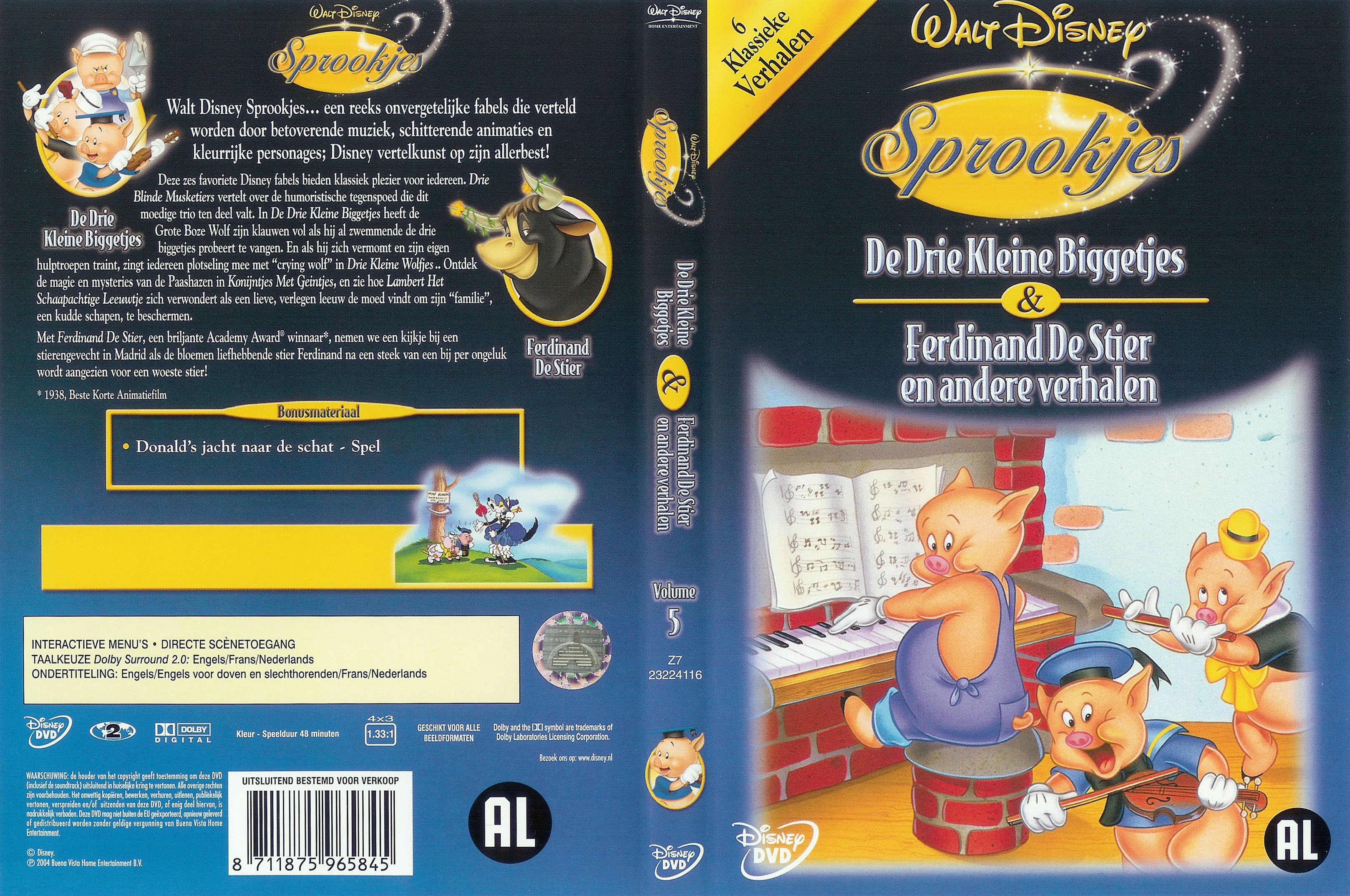 Disney Sprookjes Deel 5 - Cover