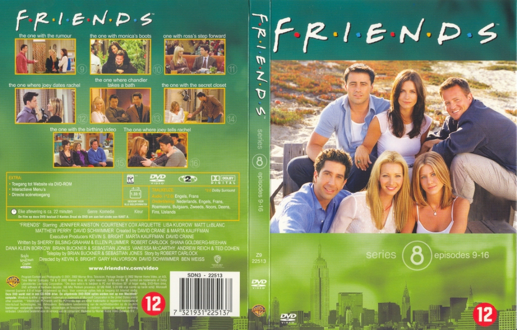 Friends serie 8 box 2