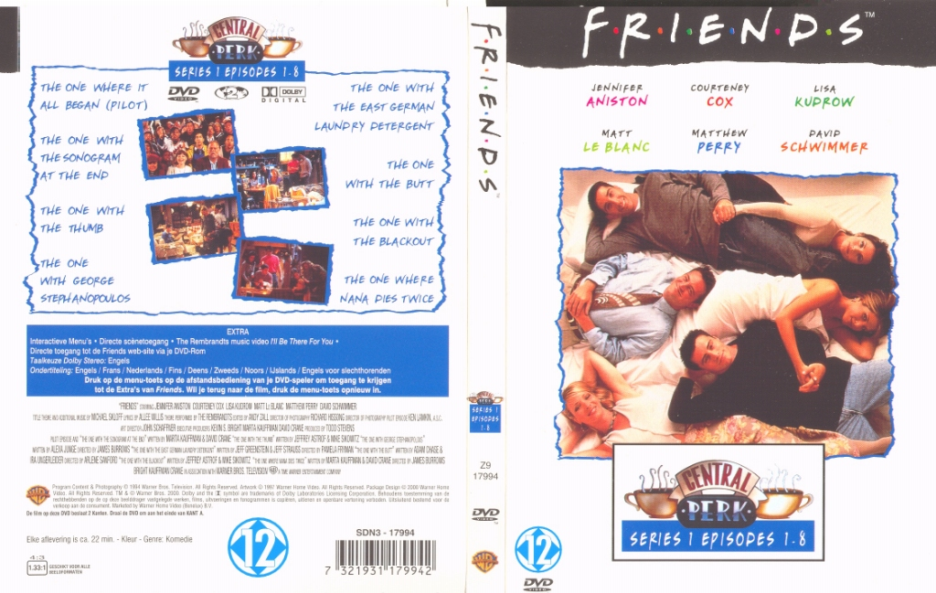Friends serie 1 box 1