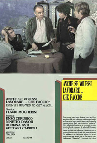Anche se Volessi Lavorare, Che Faccio? (1972)